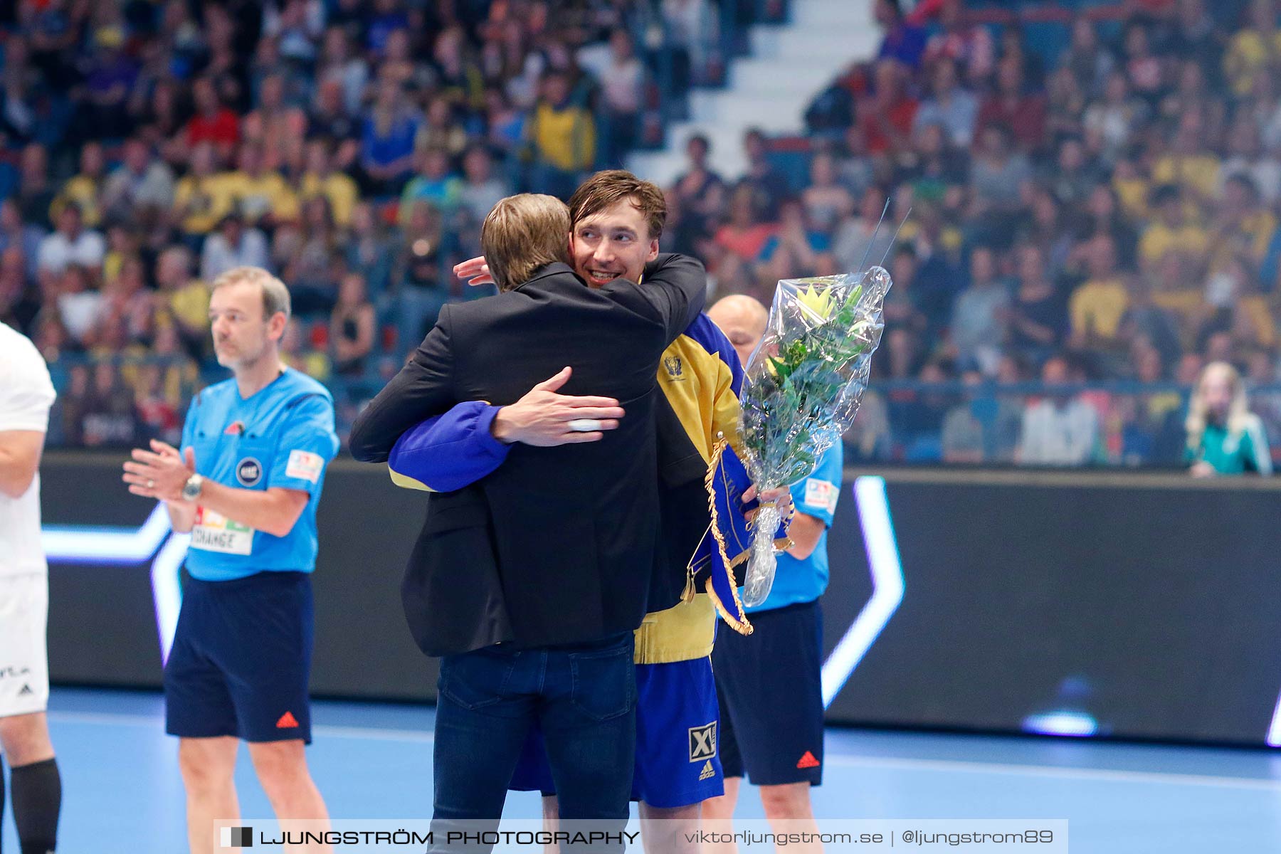 EM-kval Sverige-Slovakien 27-22,herr,Hovet,Stockholm,Sverige,Handboll,,2015,151889