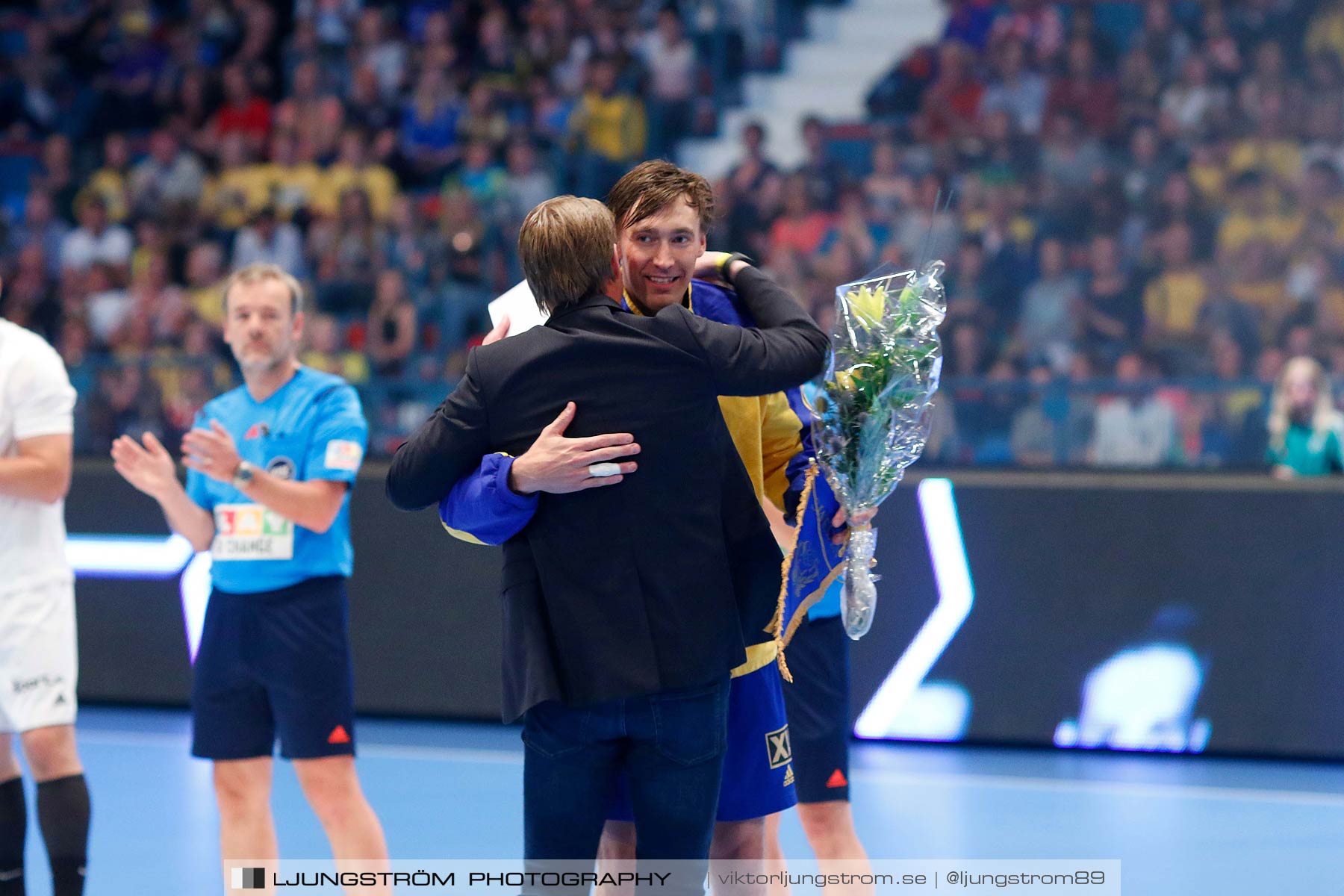 EM-kval Sverige-Slovakien 27-22,herr,Hovet,Stockholm,Sverige,Handboll,,2015,151891