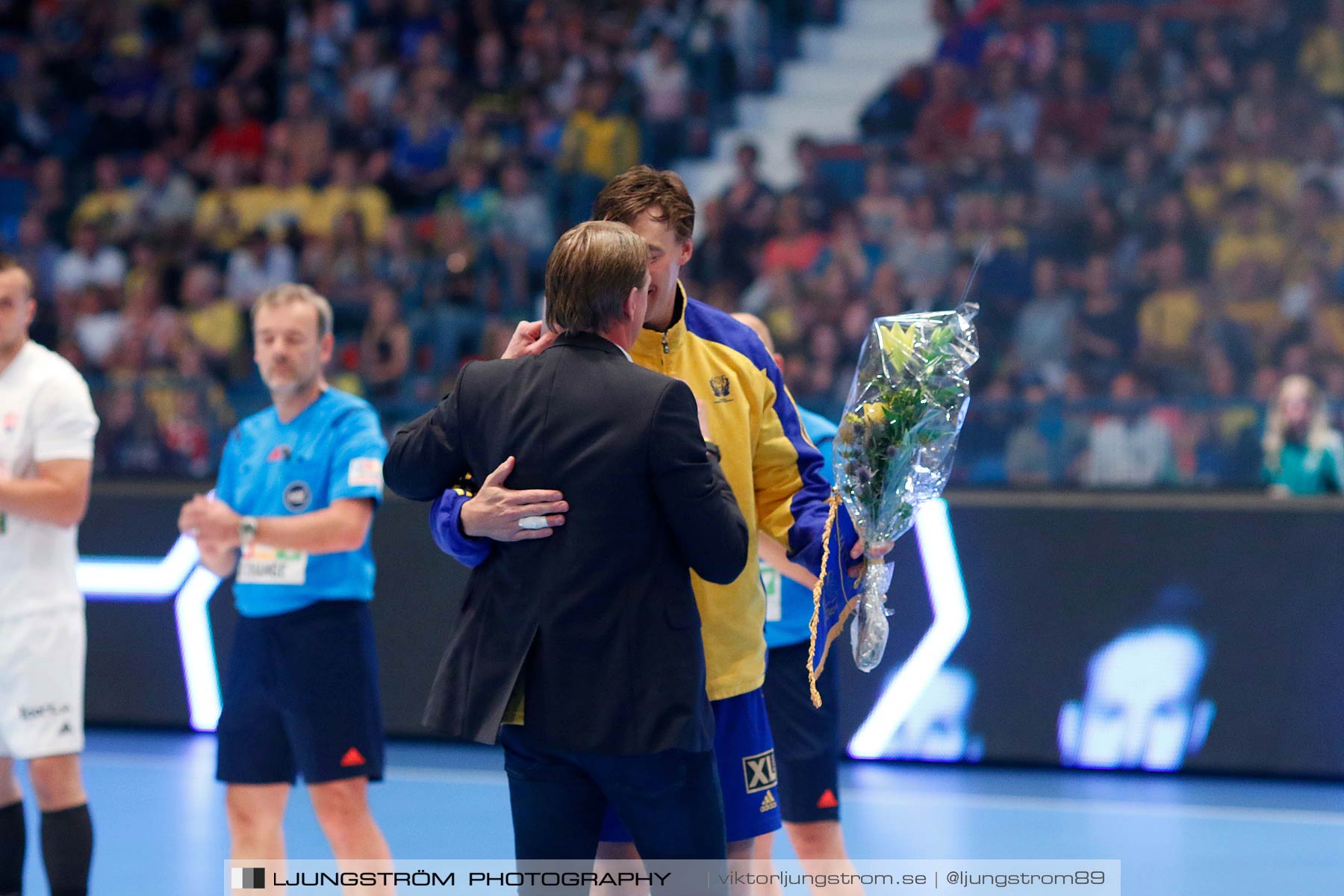 EM-kval Sverige-Slovakien 27-22,herr,Hovet,Stockholm,Sverige,Handboll,,2015,151894