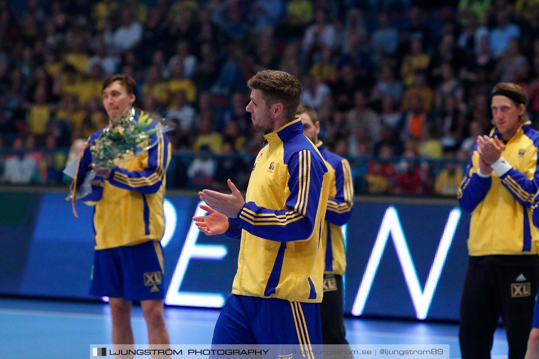 EM-kval Sverige-Slovakien 27-22,herr,Hovet,Stockholm,Sverige,Handboll,,2015,151908