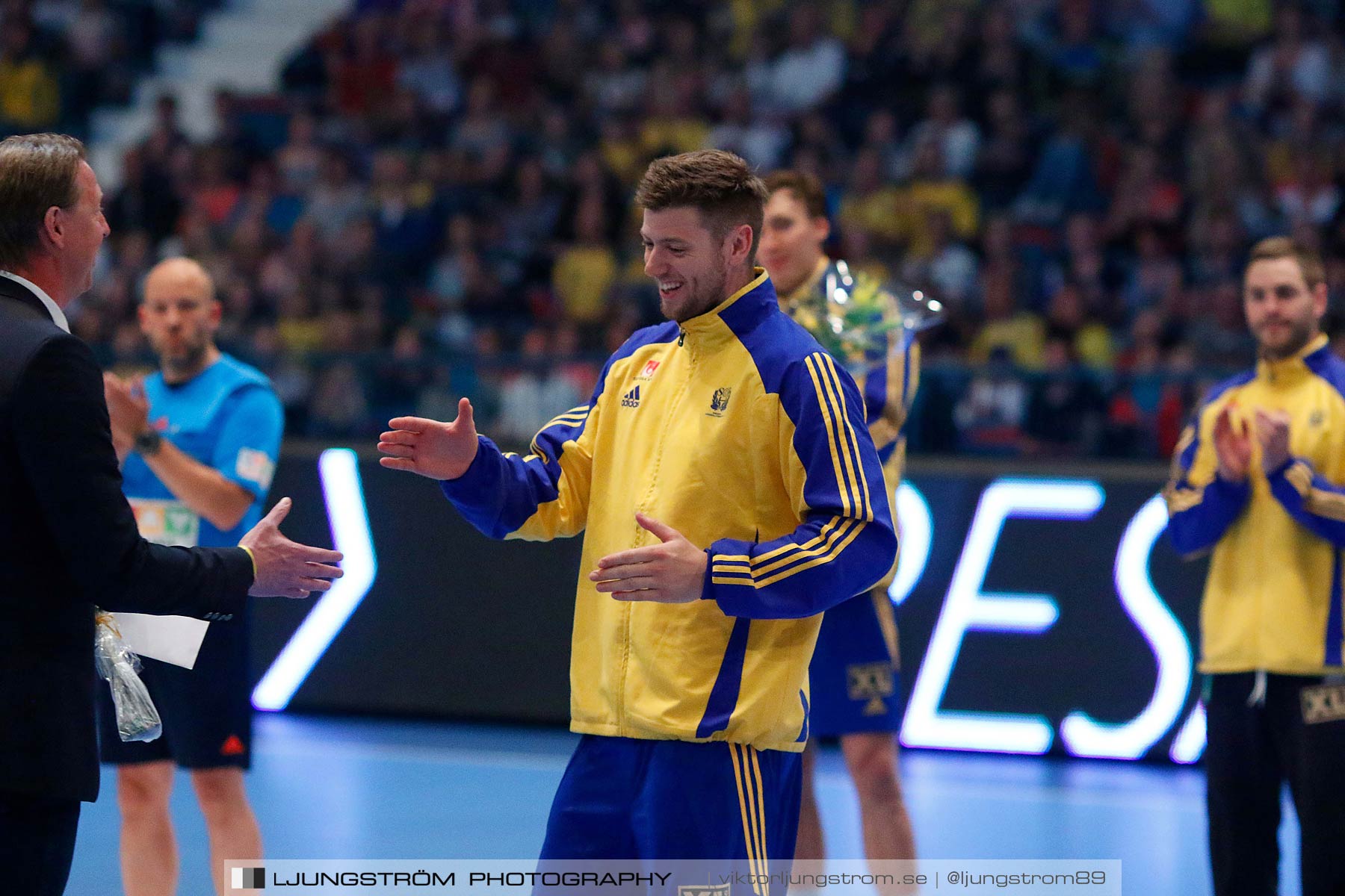 EM-kval Sverige-Slovakien 27-22,herr,Hovet,Stockholm,Sverige,Handboll,,2015,151909