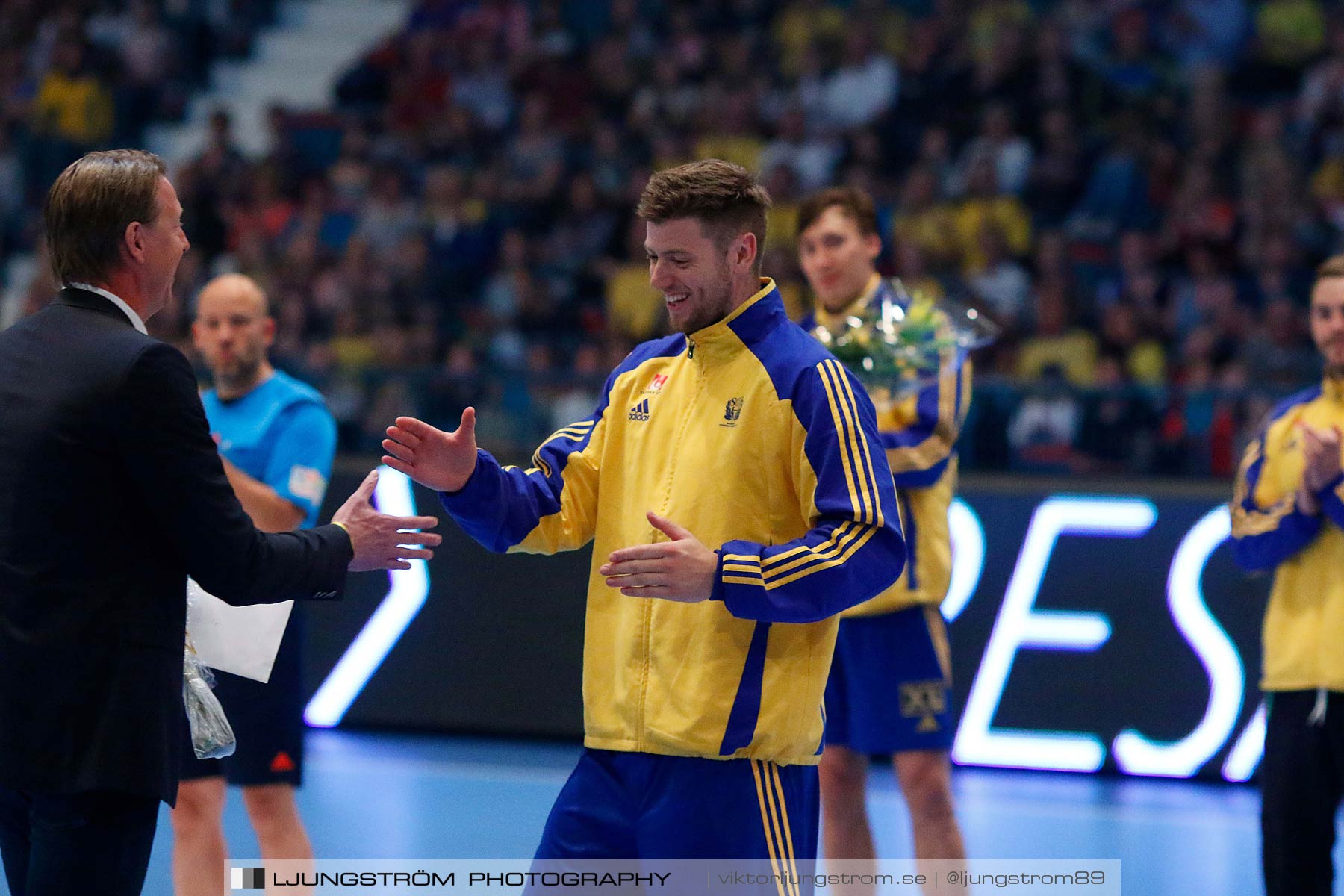 EM-kval Sverige-Slovakien 27-22,herr,Hovet,Stockholm,Sverige,Handboll,,2015,151910