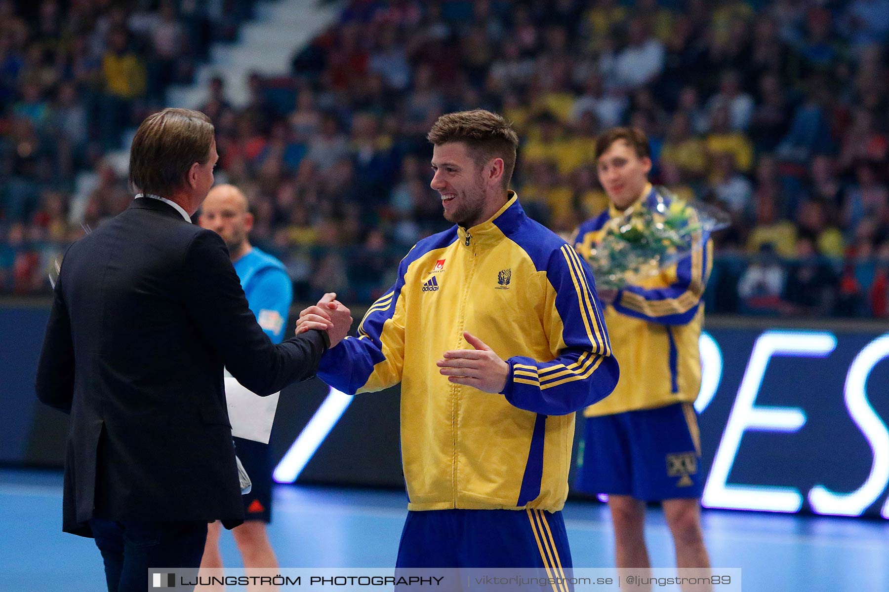 EM-kval Sverige-Slovakien 27-22,herr,Hovet,Stockholm,Sverige,Handboll,,2015,151912