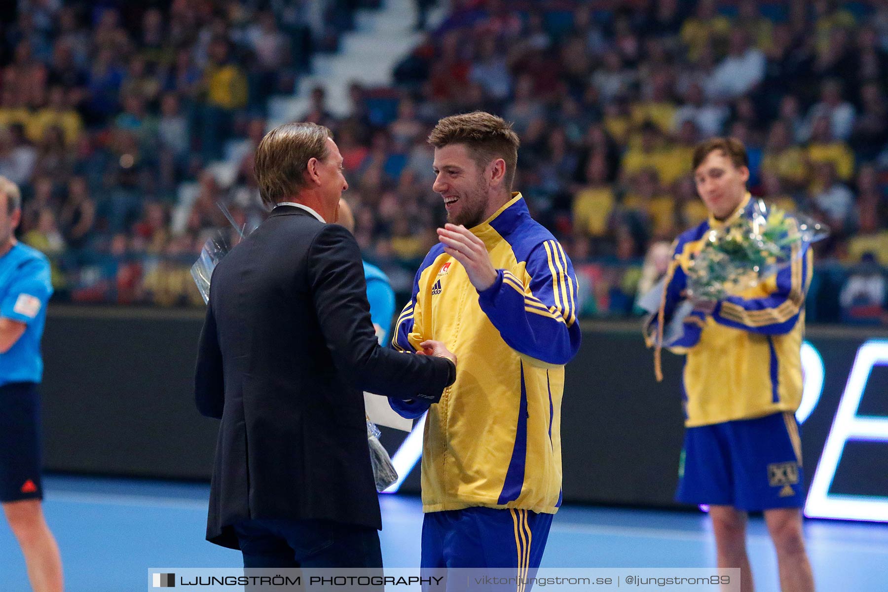 EM-kval Sverige-Slovakien 27-22,herr,Hovet,Stockholm,Sverige,Handboll,,2015,151913