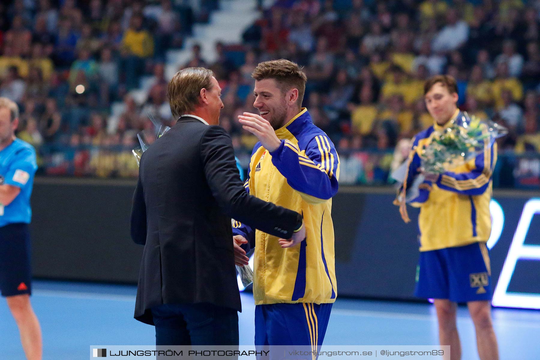 EM-kval Sverige-Slovakien 27-22,herr,Hovet,Stockholm,Sverige,Handboll,,2015,151914