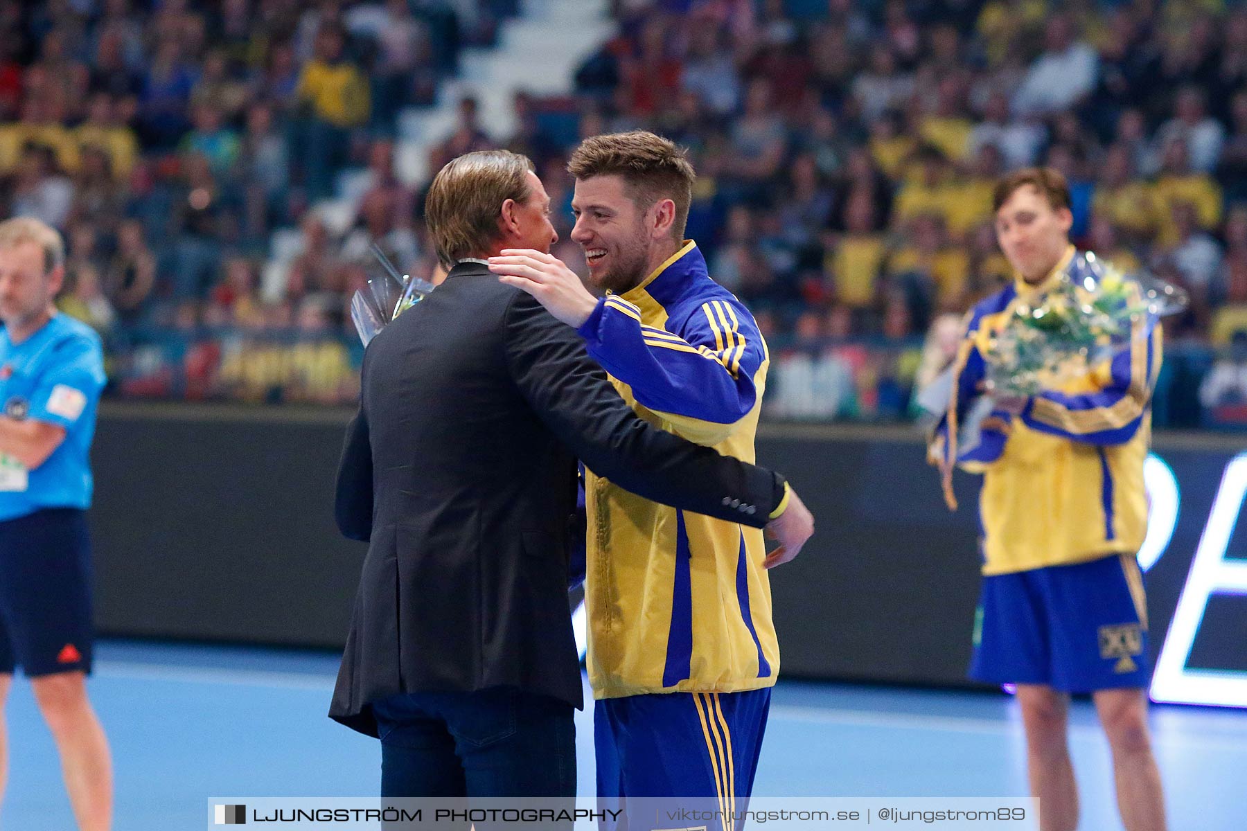 EM-kval Sverige-Slovakien 27-22,herr,Hovet,Stockholm,Sverige,Handboll,,2015,151915