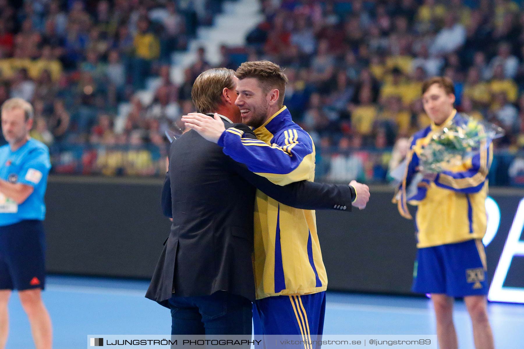 EM-kval Sverige-Slovakien 27-22,herr,Hovet,Stockholm,Sverige,Handboll,,2015,151916