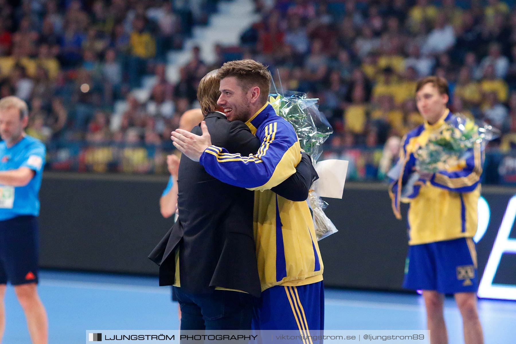 EM-kval Sverige-Slovakien 27-22,herr,Hovet,Stockholm,Sverige,Handboll,,2015,151918