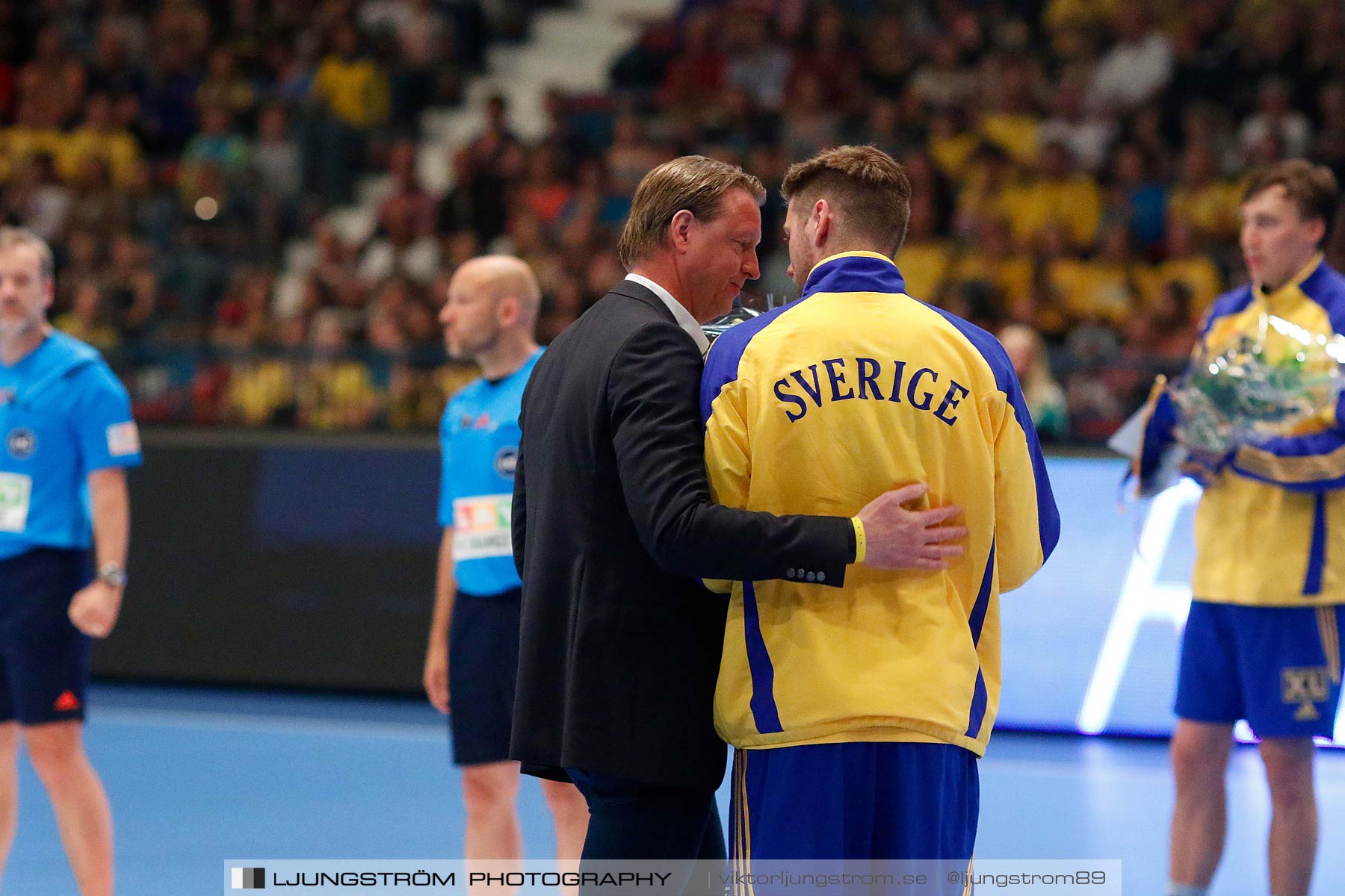 EM-kval Sverige-Slovakien 27-22,herr,Hovet,Stockholm,Sverige,Handboll,,2015,151927