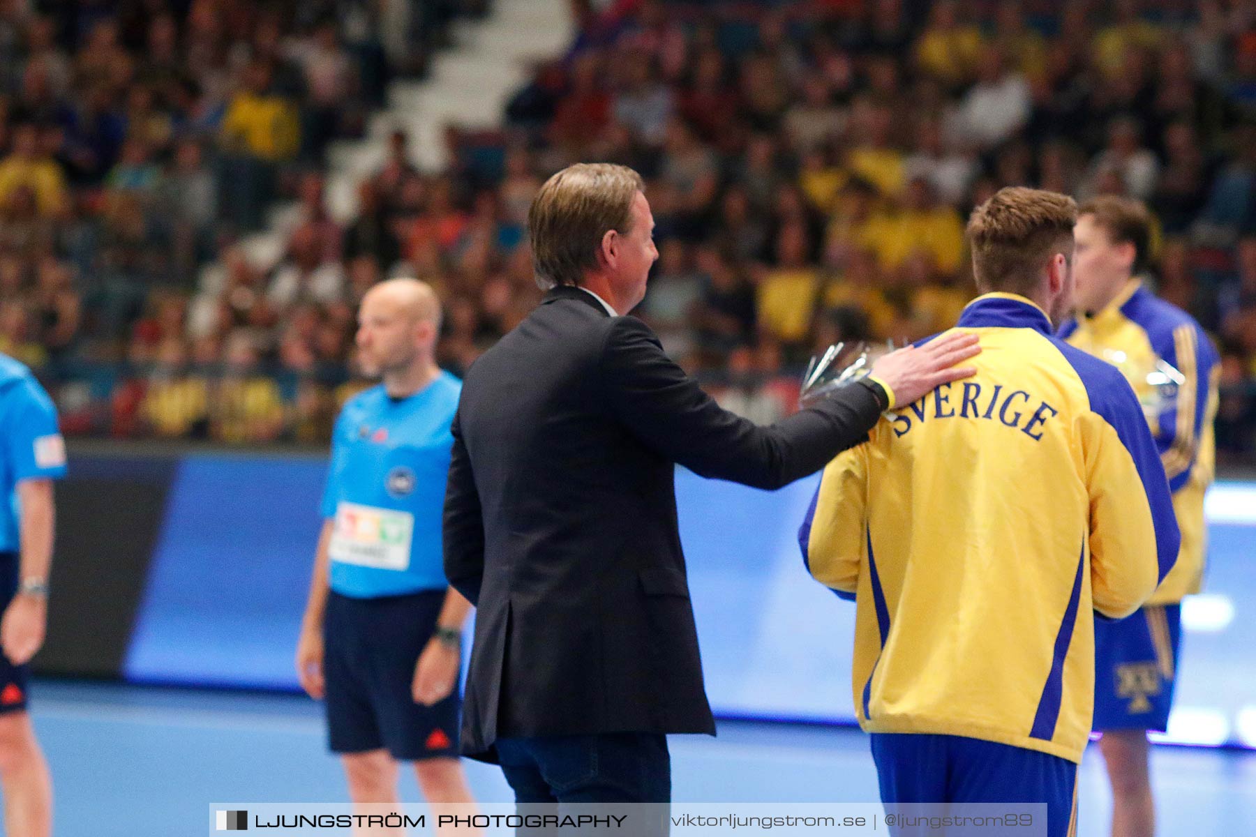 EM-kval Sverige-Slovakien 27-22,herr,Hovet,Stockholm,Sverige,Handboll,,2015,151931