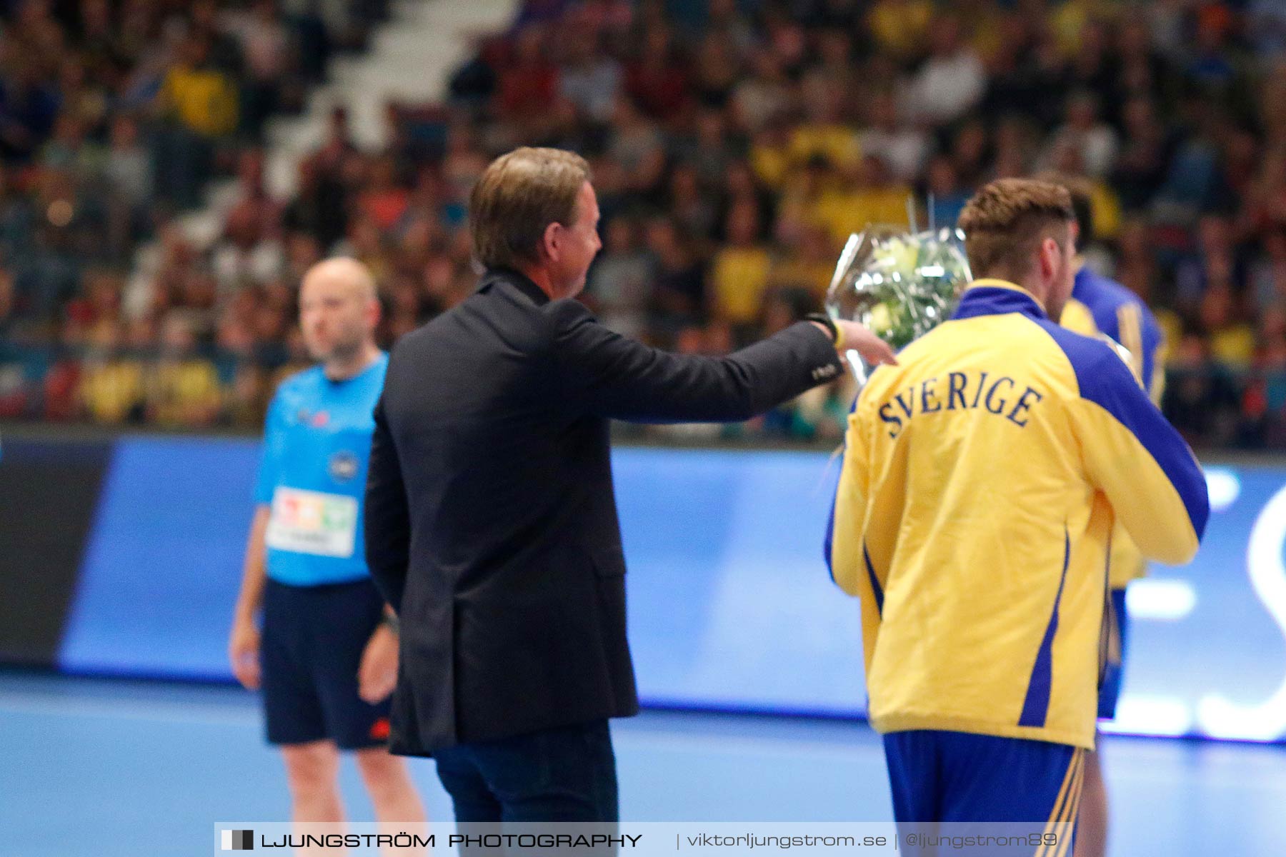 EM-kval Sverige-Slovakien 27-22,herr,Hovet,Stockholm,Sverige,Handboll,,2015,151932