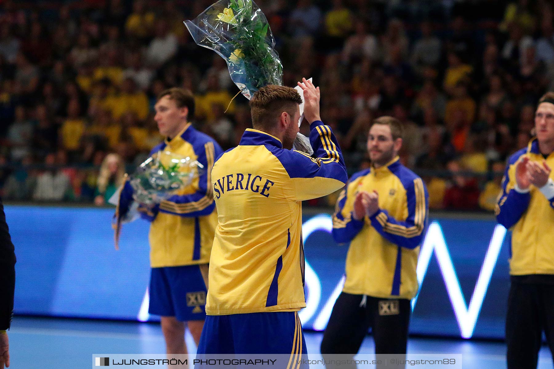 EM-kval Sverige-Slovakien 27-22,herr,Hovet,Stockholm,Sverige,Handboll,,2015,151933