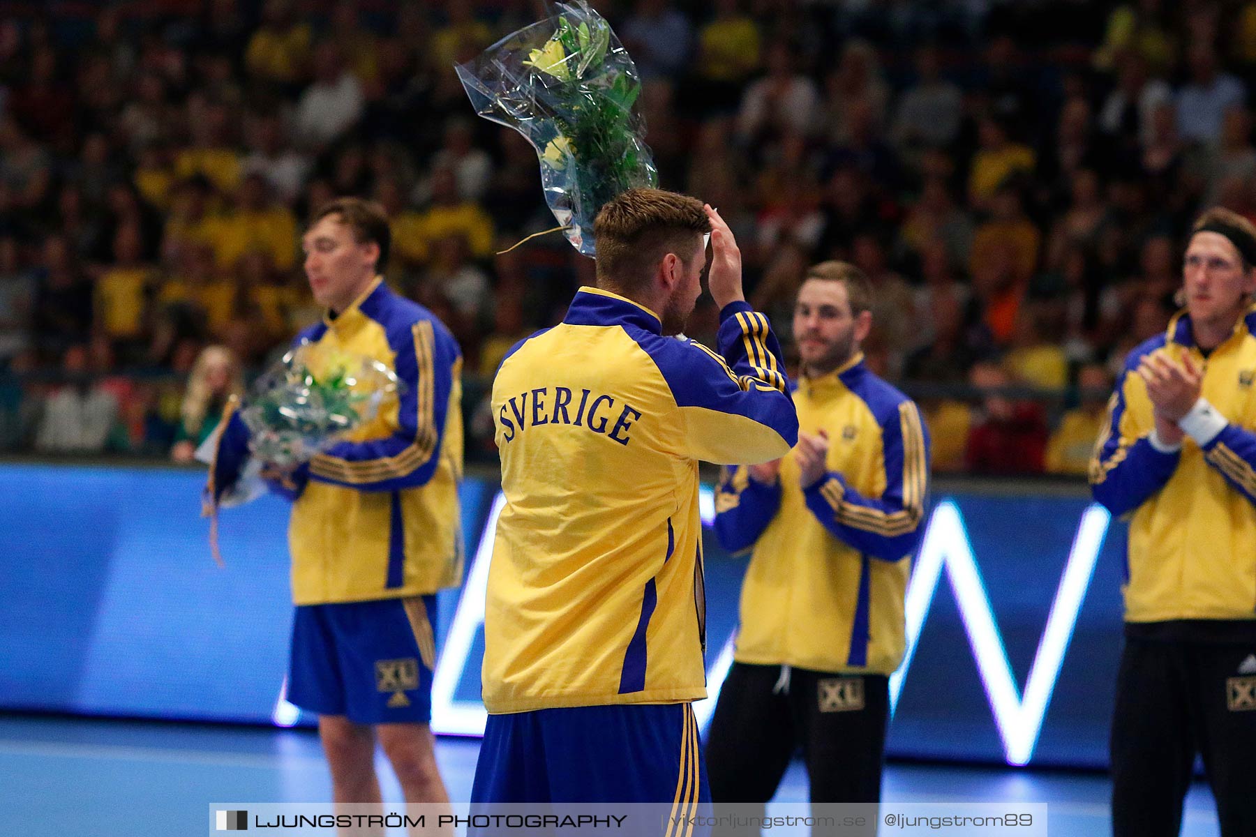 EM-kval Sverige-Slovakien 27-22,herr,Hovet,Stockholm,Sverige,Handboll,,2015,151934