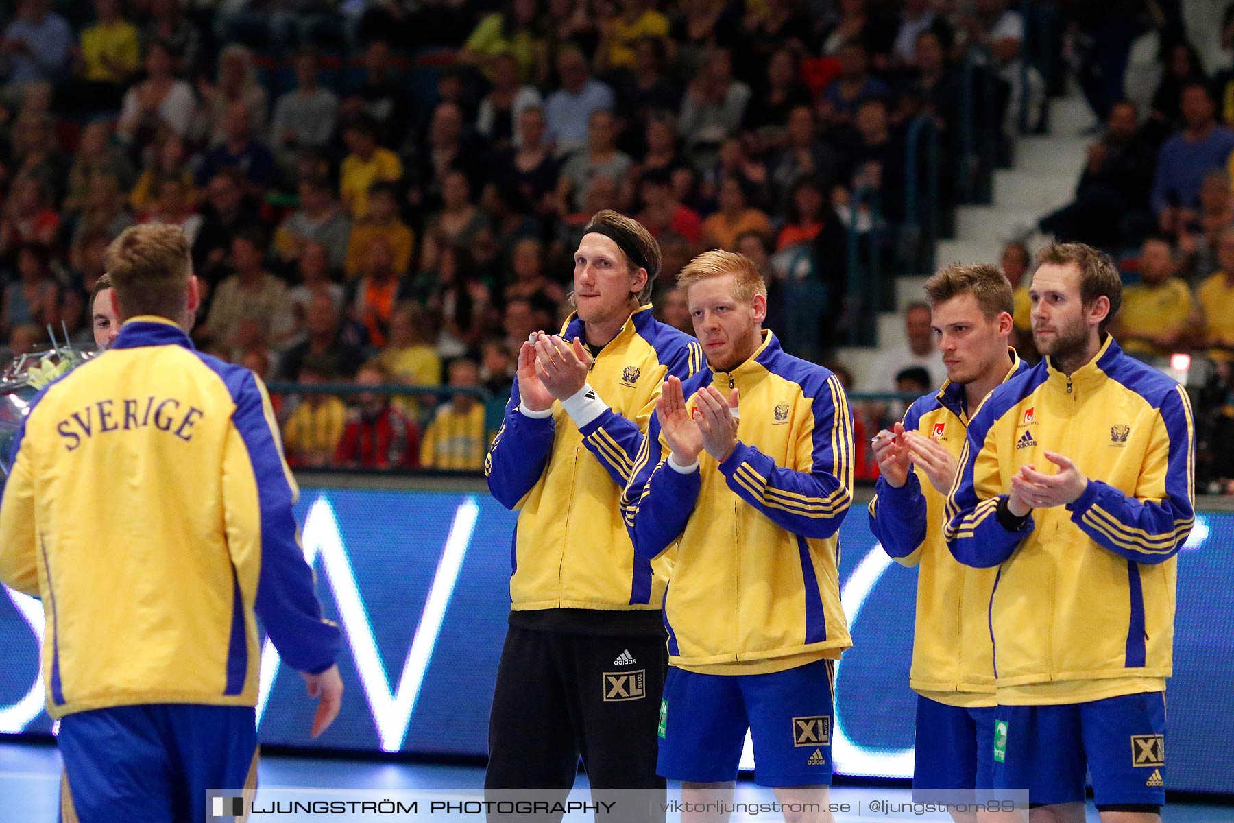 EM-kval Sverige-Slovakien 27-22,herr,Hovet,Stockholm,Sverige,Handboll,,2015,151937