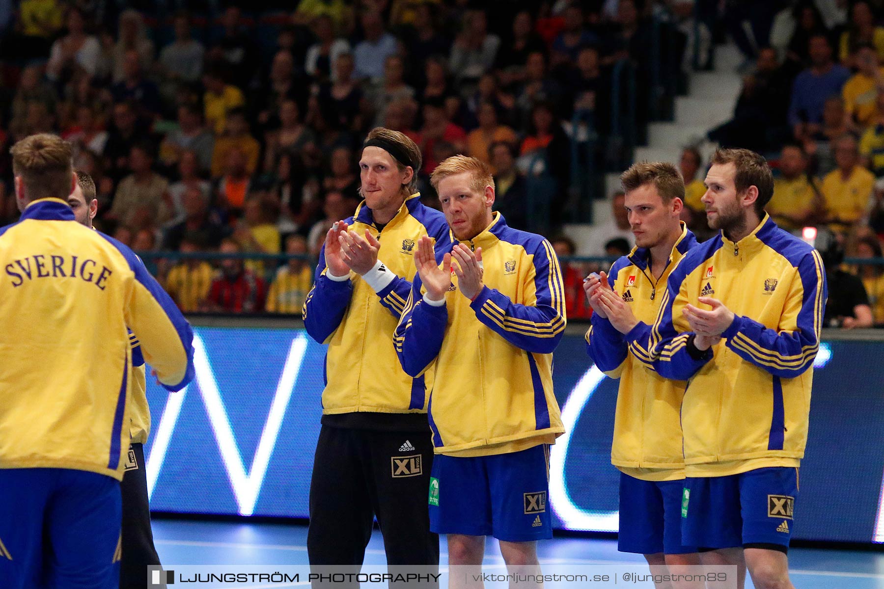 EM-kval Sverige-Slovakien 27-22,herr,Hovet,Stockholm,Sverige,Handboll,,2015,151940