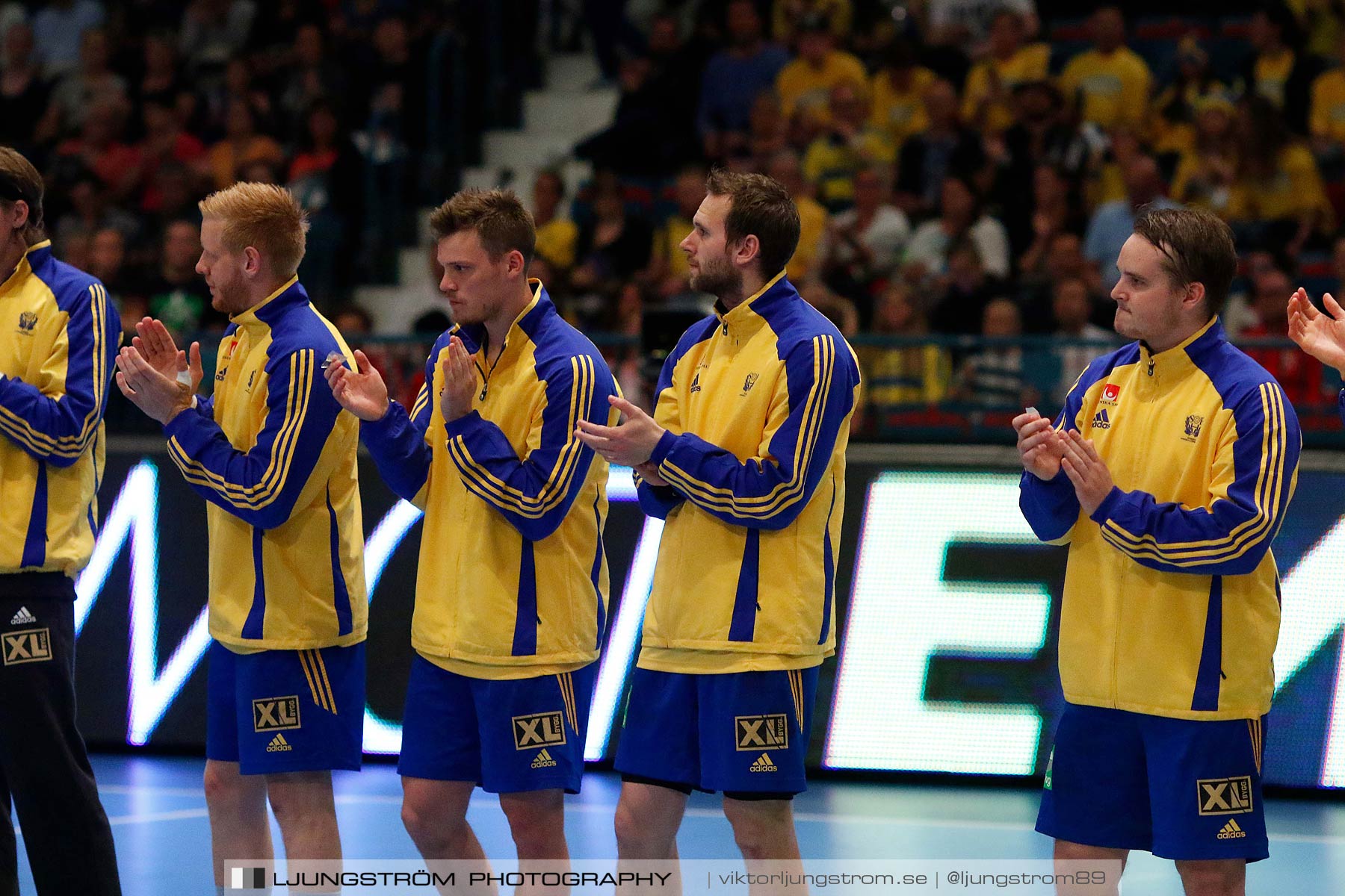 EM-kval Sverige-Slovakien 27-22,herr,Hovet,Stockholm,Sverige,Handboll,,2015,151942