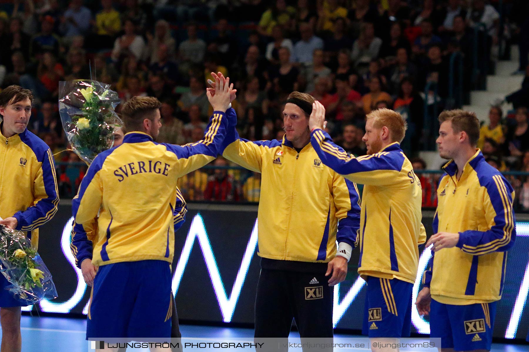 EM-kval Sverige-Slovakien 27-22,herr,Hovet,Stockholm,Sverige,Handboll,,2015,151943