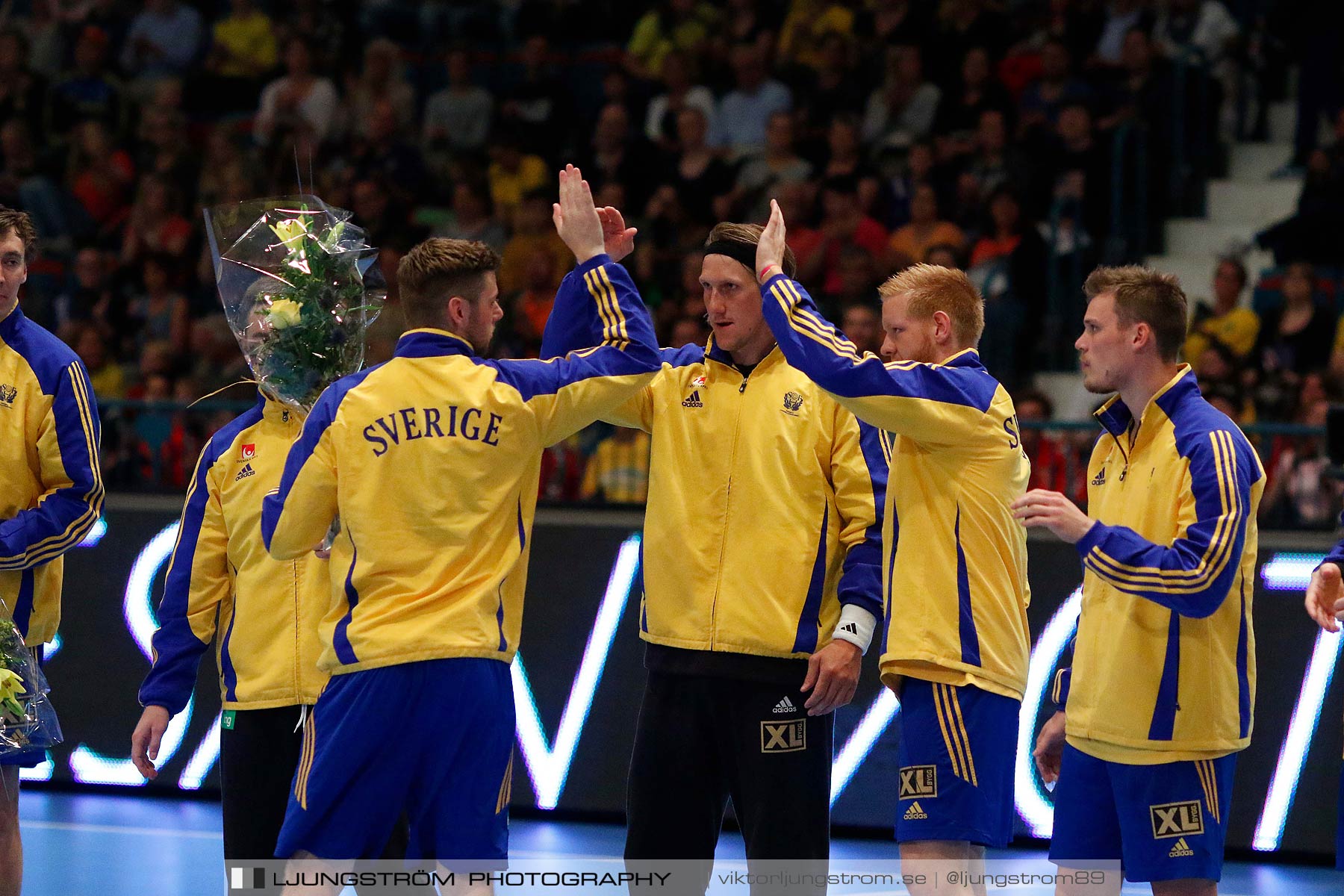 EM-kval Sverige-Slovakien 27-22,herr,Hovet,Stockholm,Sverige,Handboll,,2015,151945