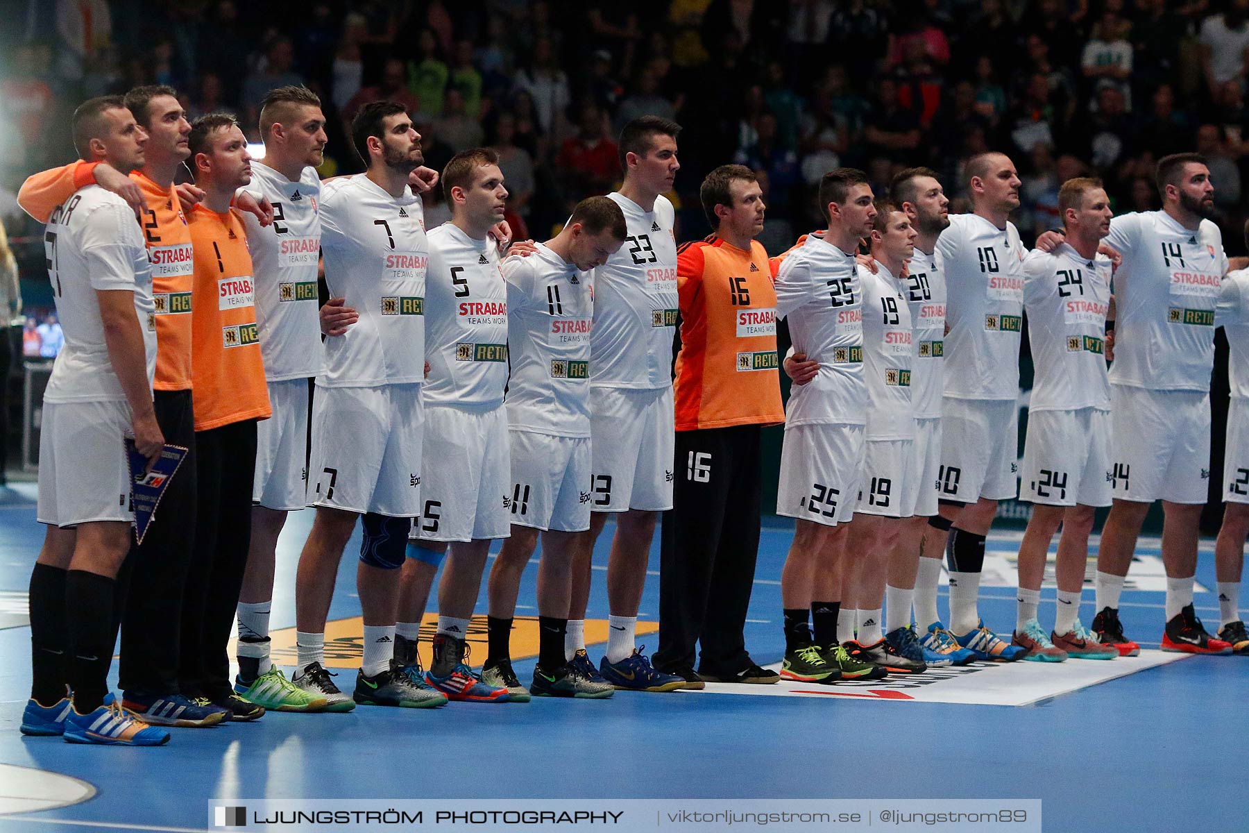 EM-kval Sverige-Slovakien 27-22,herr,Hovet,Stockholm,Sverige,Handboll,,2015,151951