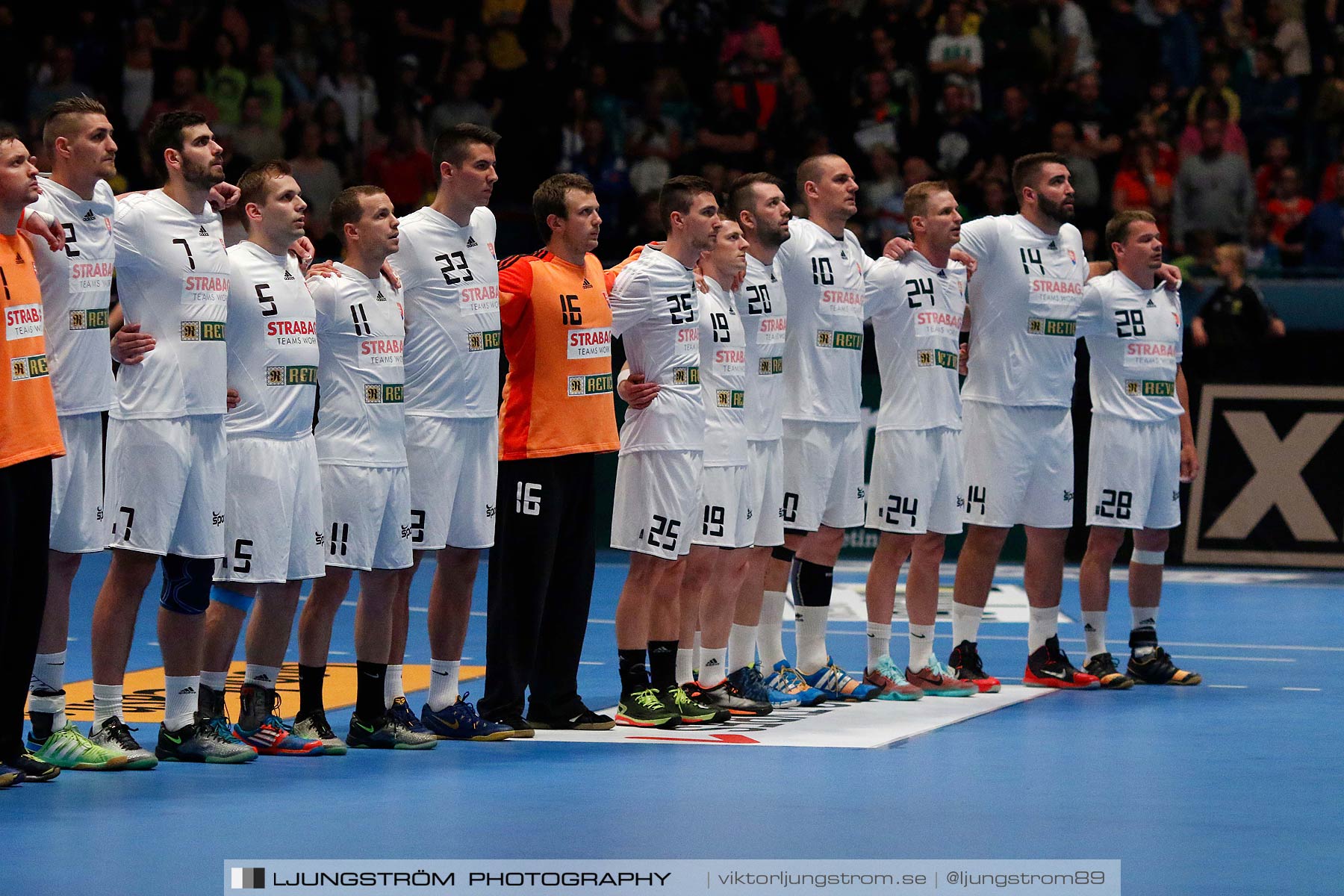 EM-kval Sverige-Slovakien 27-22,herr,Hovet,Stockholm,Sverige,Handboll,,2015,151961