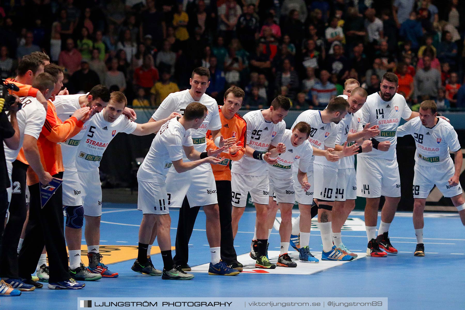 EM-kval Sverige-Slovakien 27-22,herr,Hovet,Stockholm,Sverige,Handboll,,2015,151976