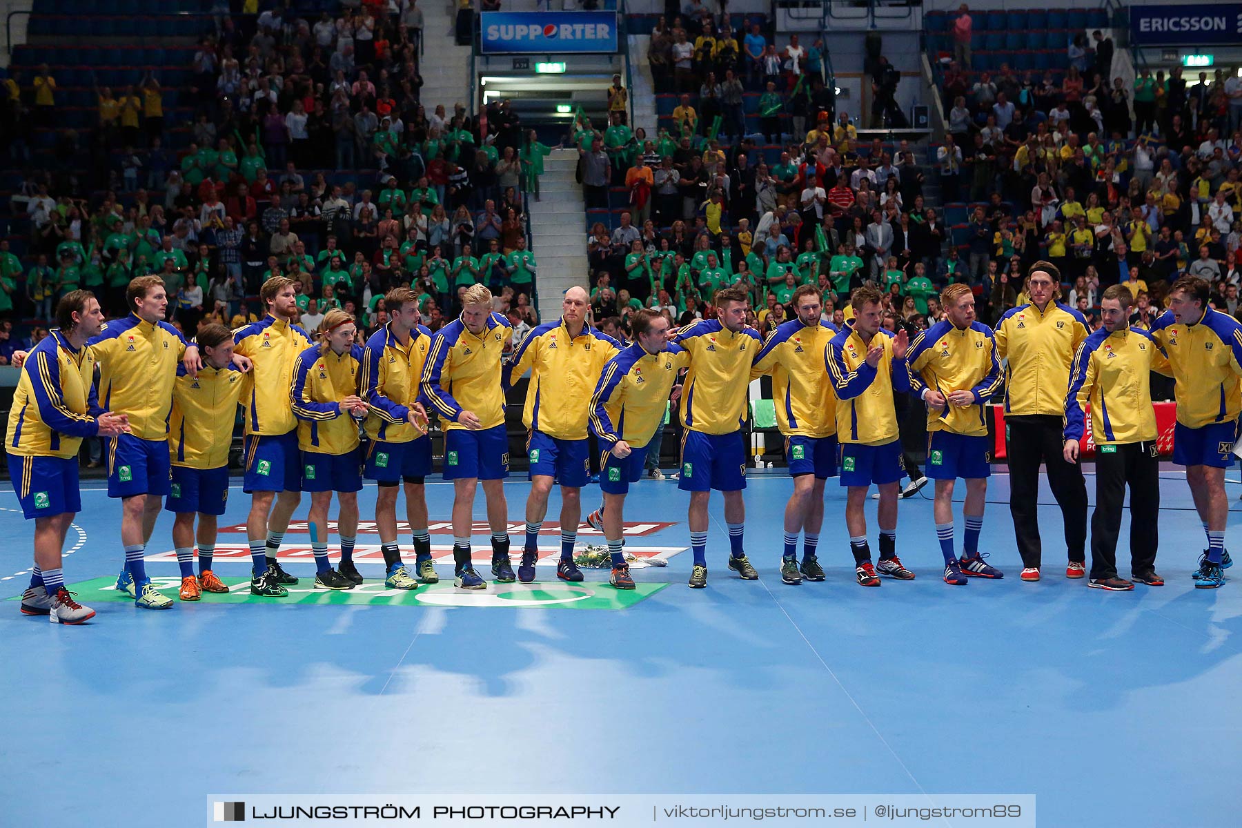 EM-kval Sverige-Slovakien 27-22,herr,Hovet,Stockholm,Sverige,Handboll,,2015,152006