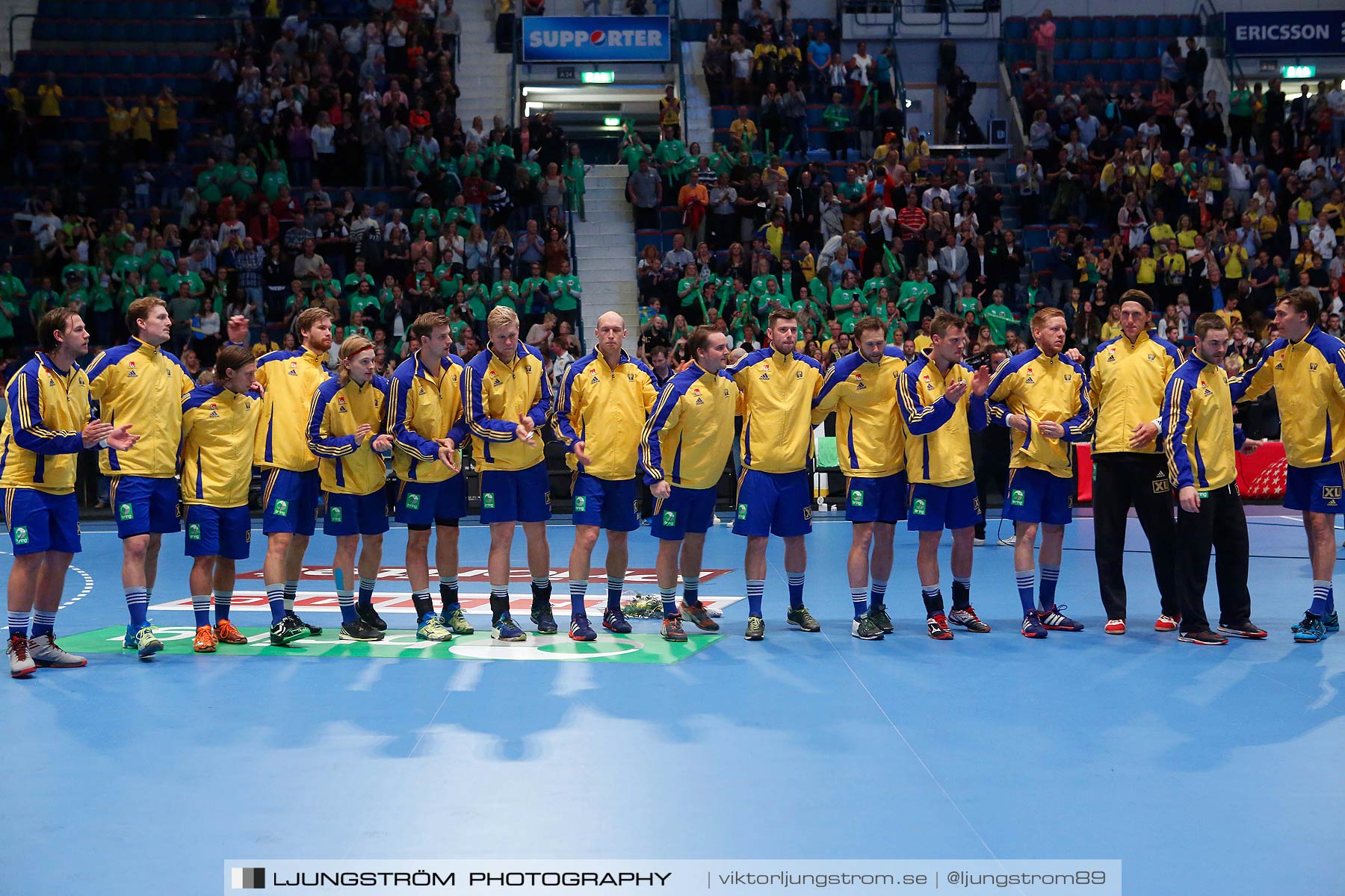 EM-kval Sverige-Slovakien 27-22,herr,Hovet,Stockholm,Sverige,Handboll,,2015,152008