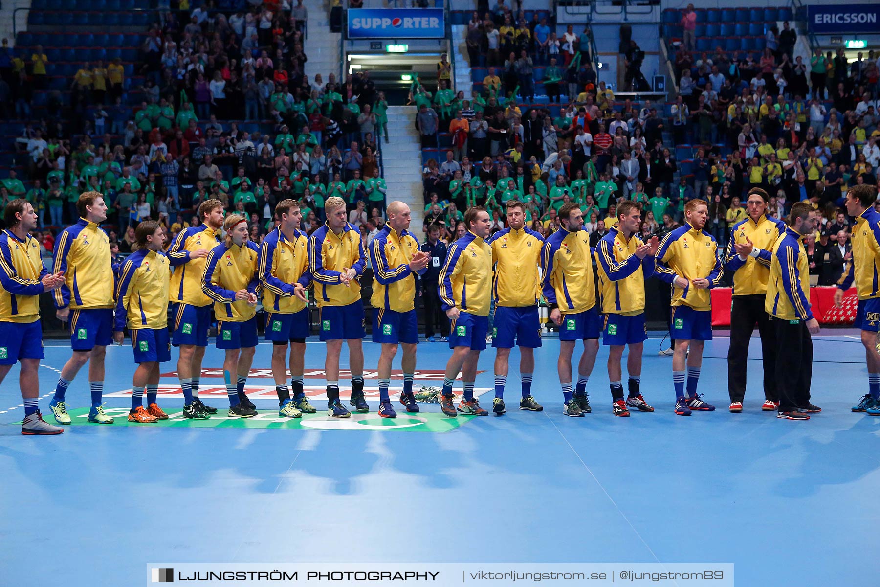 EM-kval Sverige-Slovakien 27-22,herr,Hovet,Stockholm,Sverige,Handboll,,2015,152010