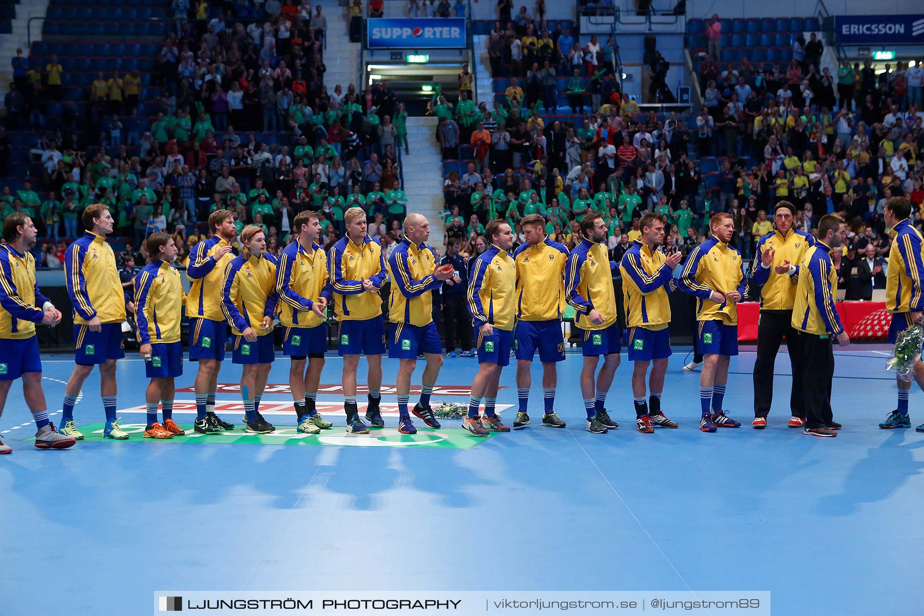 EM-kval Sverige-Slovakien 27-22,herr,Hovet,Stockholm,Sverige,Handboll,,2015,152011