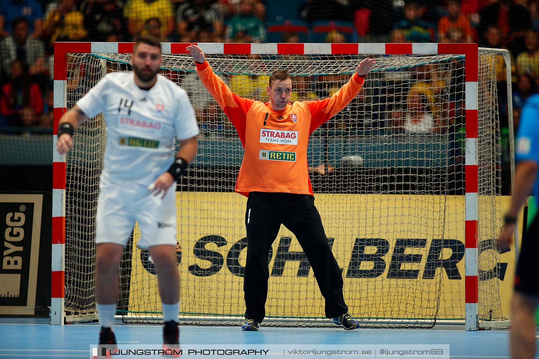 EM-kval Sverige-Slovakien 27-22,herr,Hovet,Stockholm,Sverige,Handboll,,2015,152032