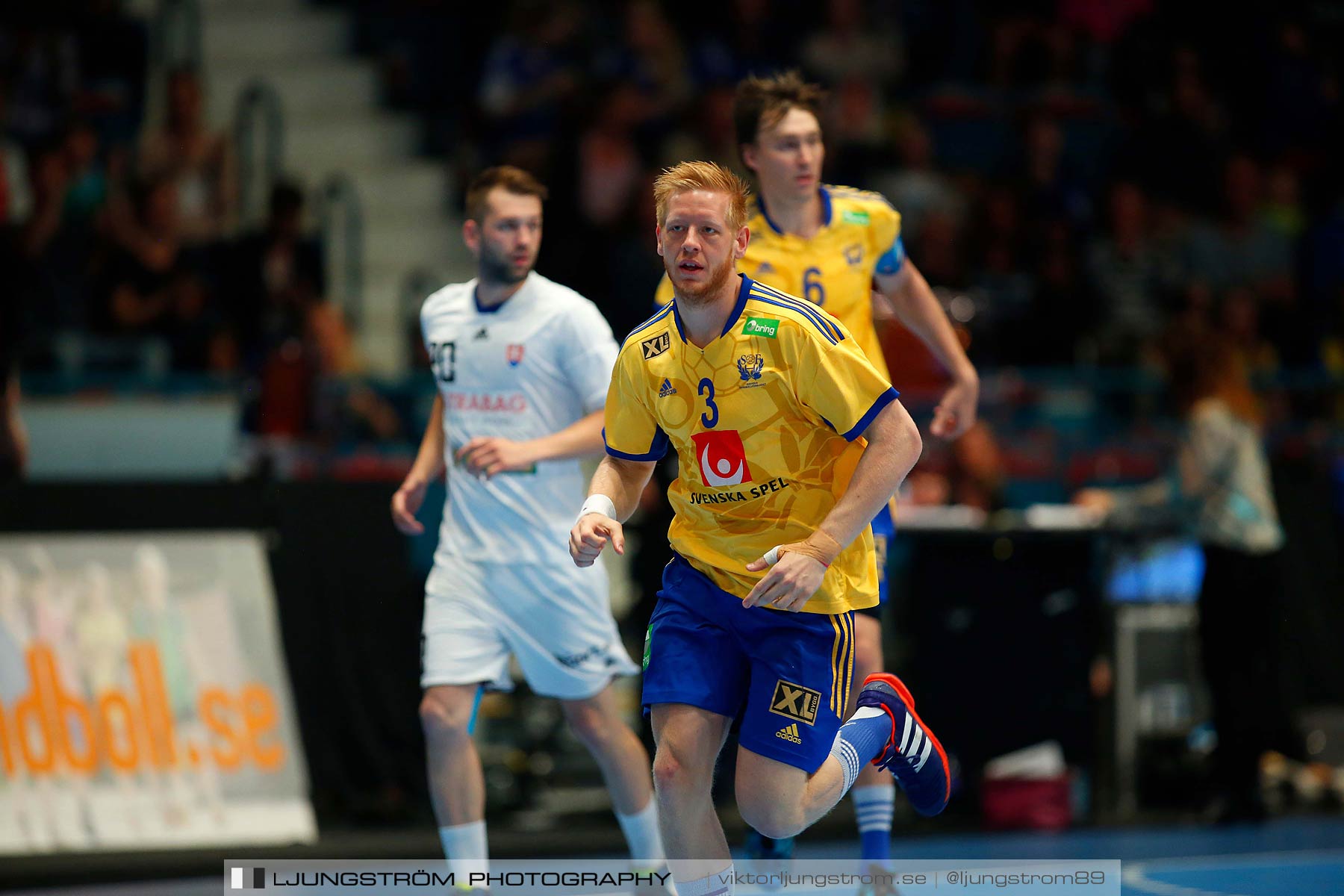 EM-kval Sverige-Slovakien 27-22,herr,Hovet,Stockholm,Sverige,Handboll,,2015,152037