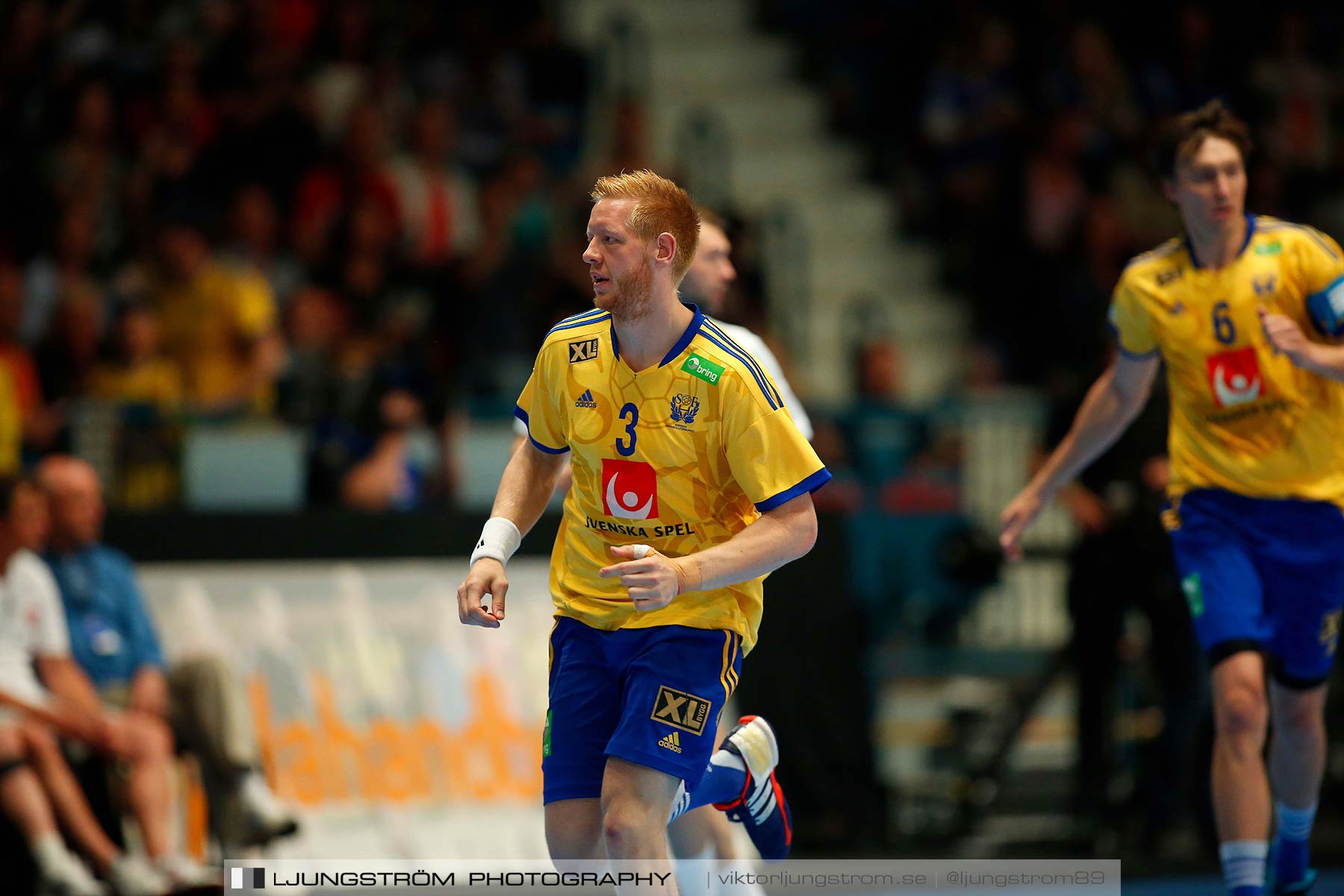 EM-kval Sverige-Slovakien 27-22,herr,Hovet,Stockholm,Sverige,Handboll,,2015,152039