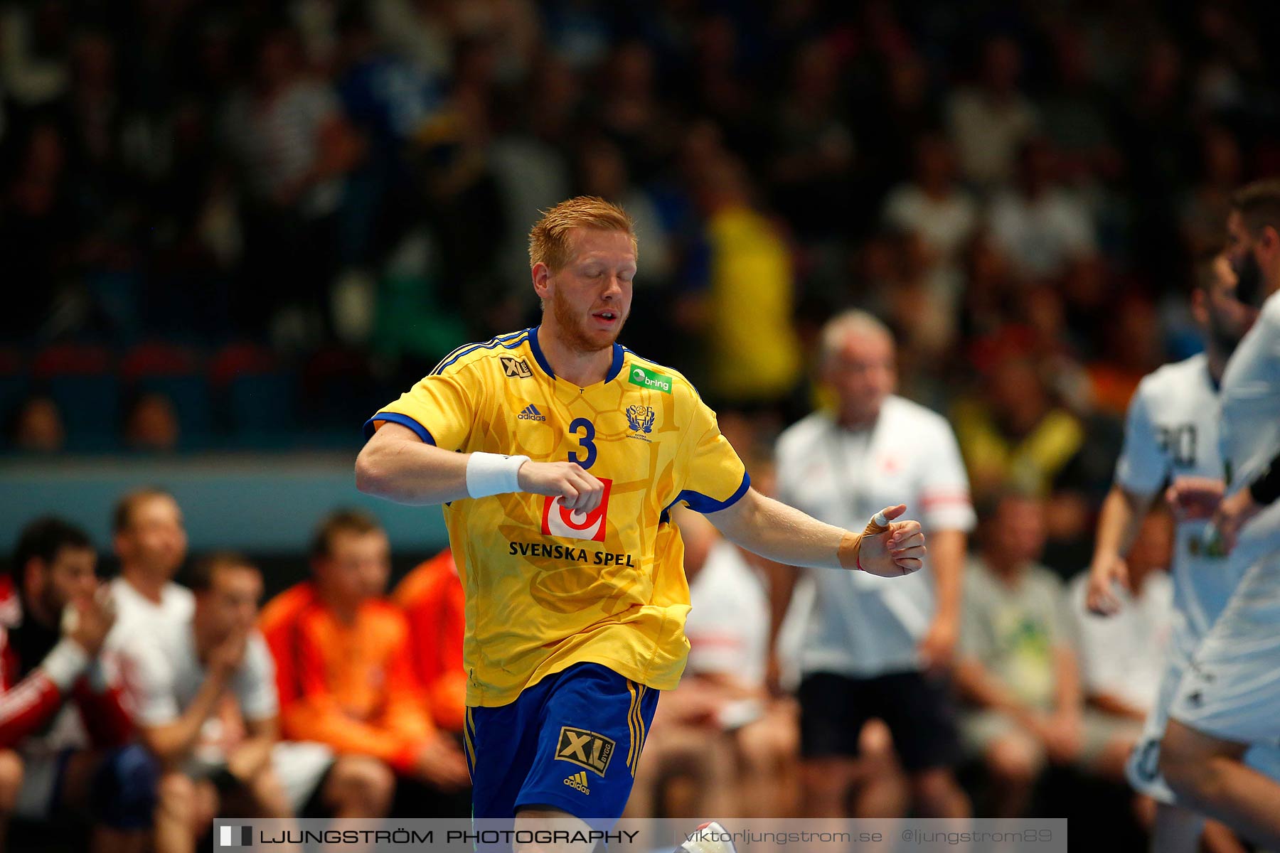 EM-kval Sverige-Slovakien 27-22,herr,Hovet,Stockholm,Sverige,Handboll,,2015,152043