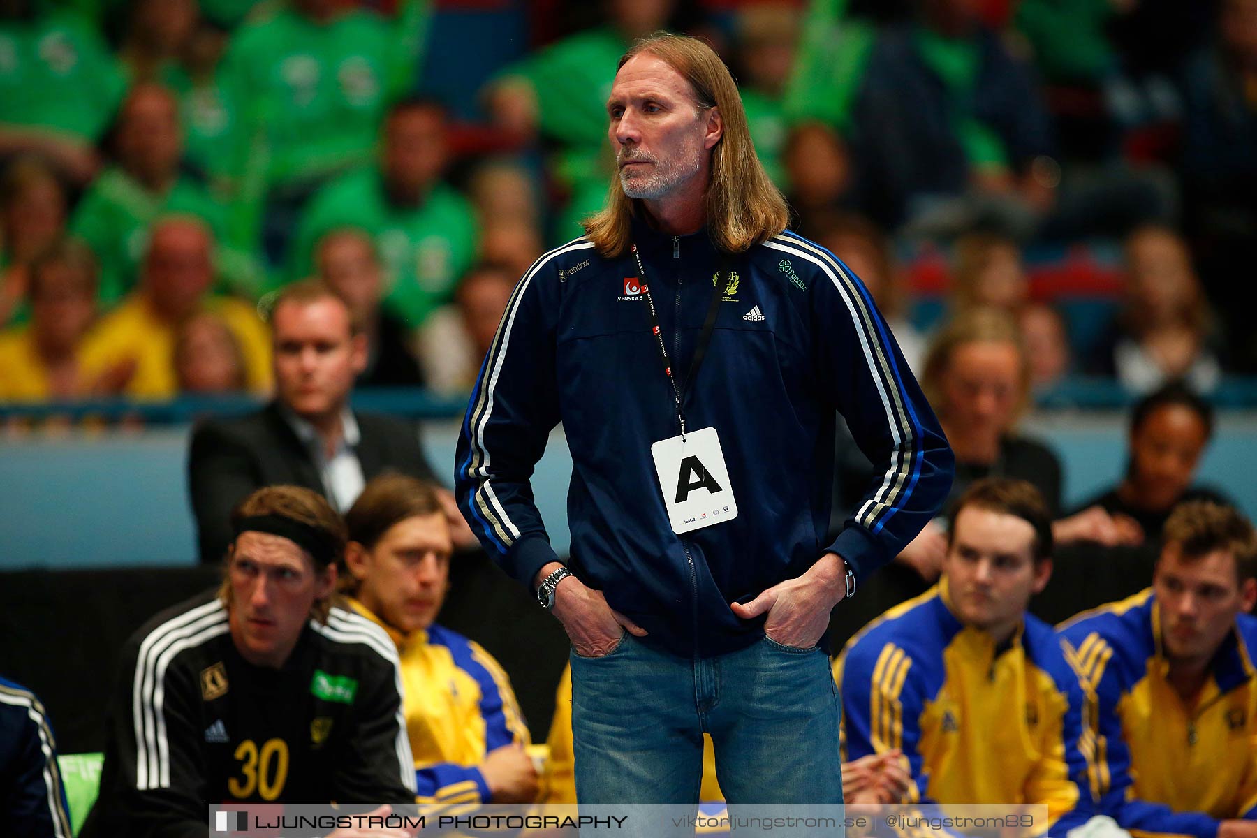 EM-kval Sverige-Slovakien 27-22,herr,Hovet,Stockholm,Sverige,Handboll,,2015,152057