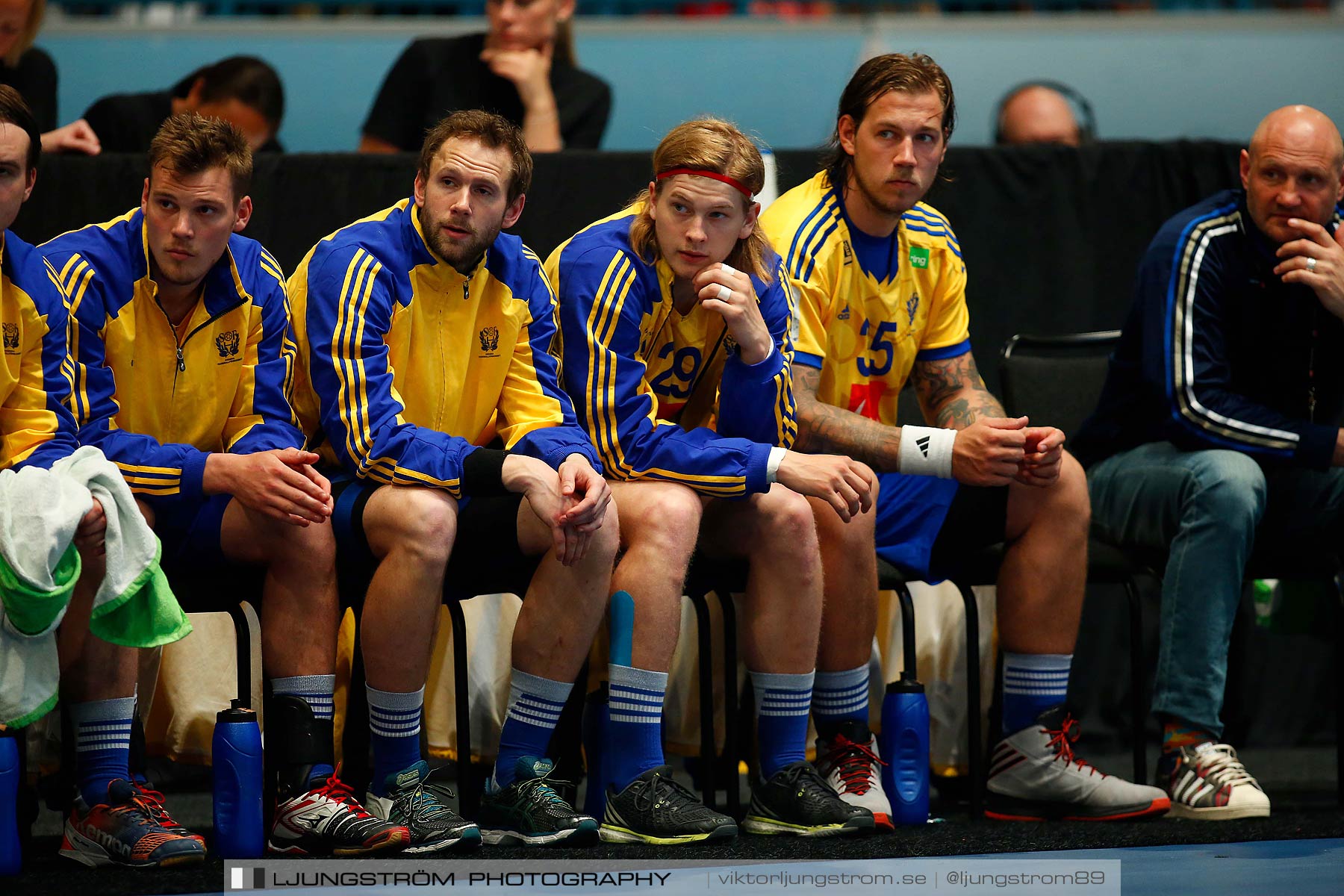 EM-kval Sverige-Slovakien 27-22,herr,Hovet,Stockholm,Sverige,Handboll,,2015,152060