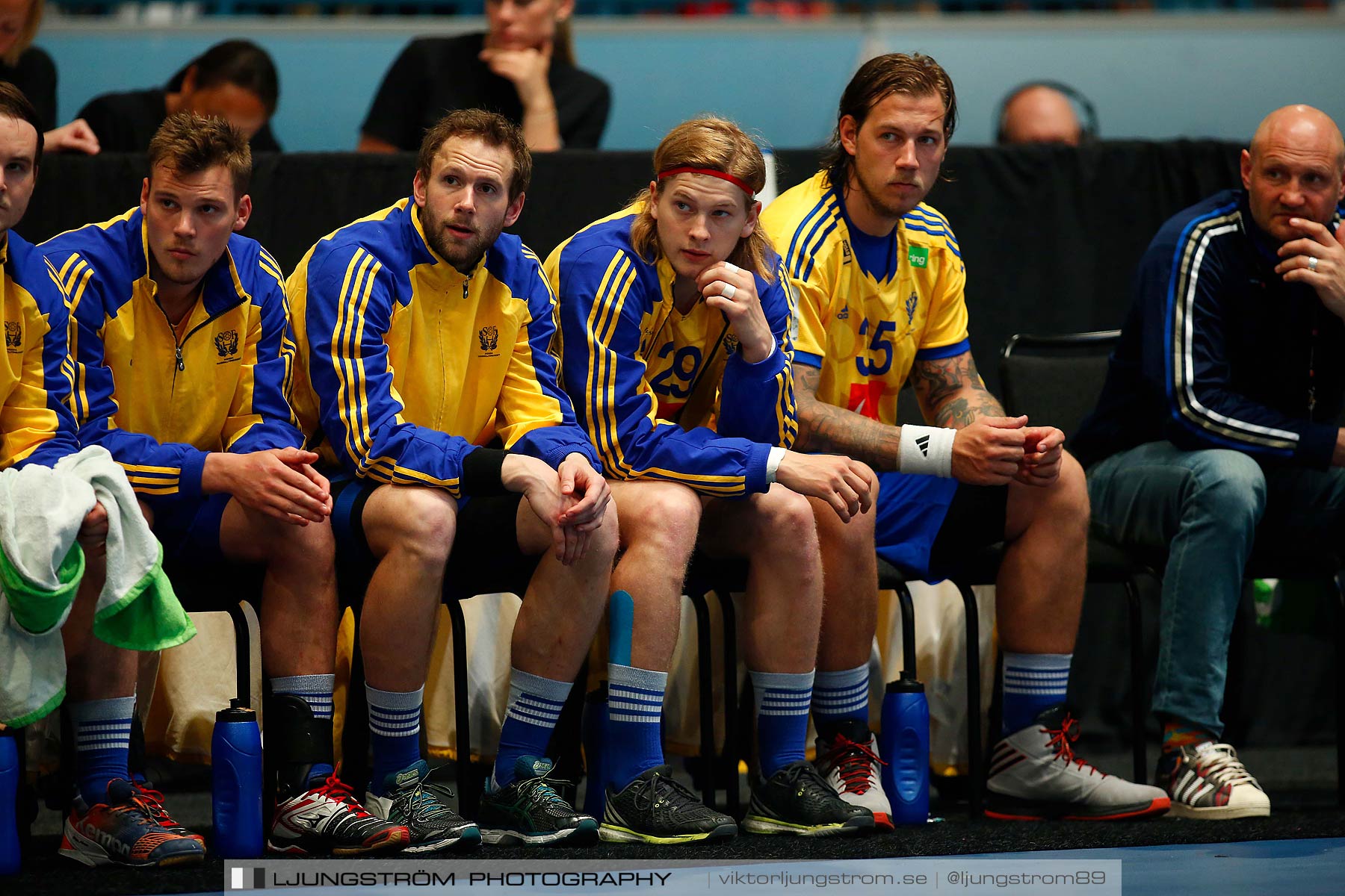 EM-kval Sverige-Slovakien 27-22,herr,Hovet,Stockholm,Sverige,Handboll,,2015,152061