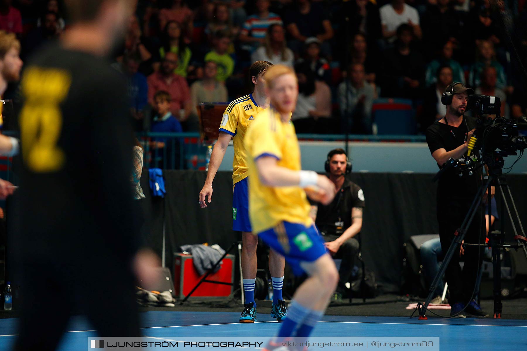 EM-kval Sverige-Slovakien 27-22,herr,Hovet,Stockholm,Sverige,Handboll,,2015,152065