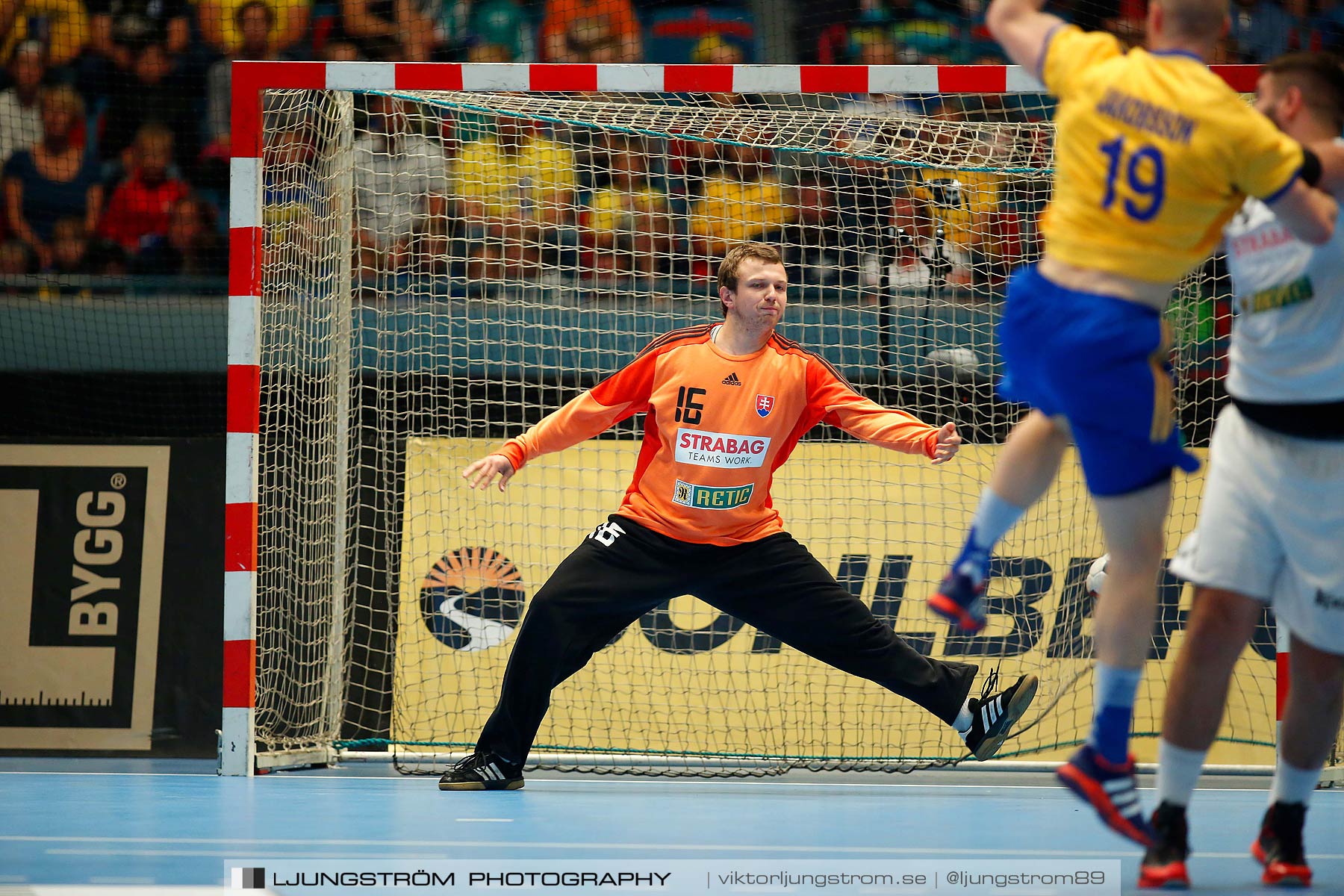 EM-kval Sverige-Slovakien 27-22,herr,Hovet,Stockholm,Sverige,Handboll,,2015,152072