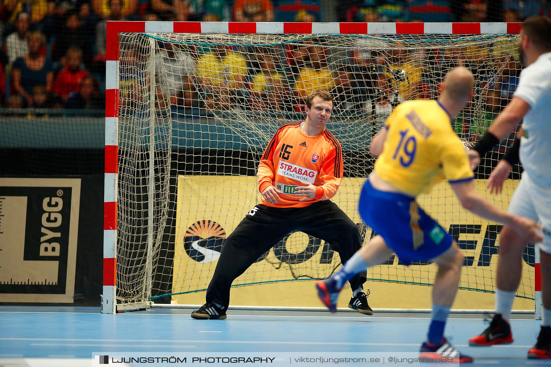 EM-kval Sverige-Slovakien 27-22,herr,Hovet,Stockholm,Sverige,Handboll,,2015,152073