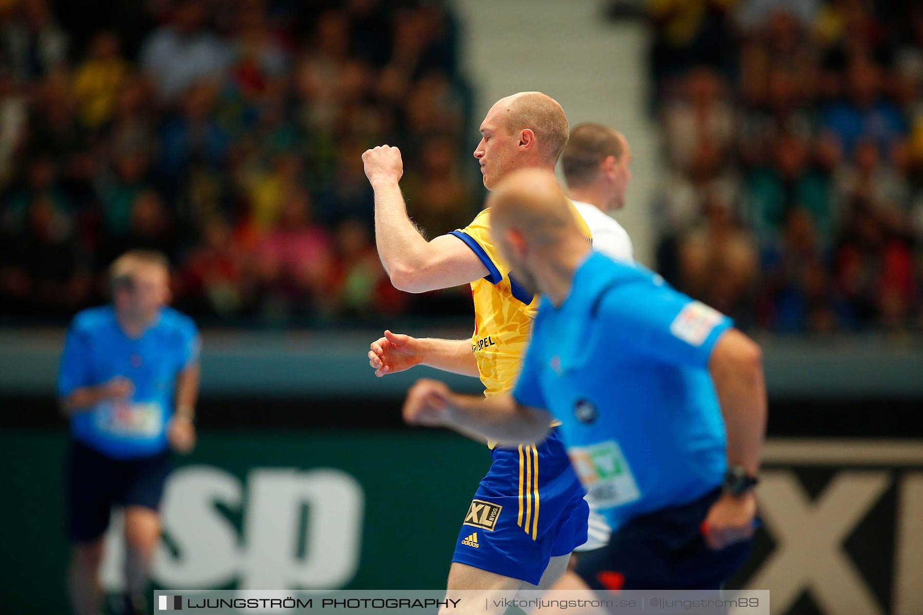 EM-kval Sverige-Slovakien 27-22,herr,Hovet,Stockholm,Sverige,Handboll,,2015,152081