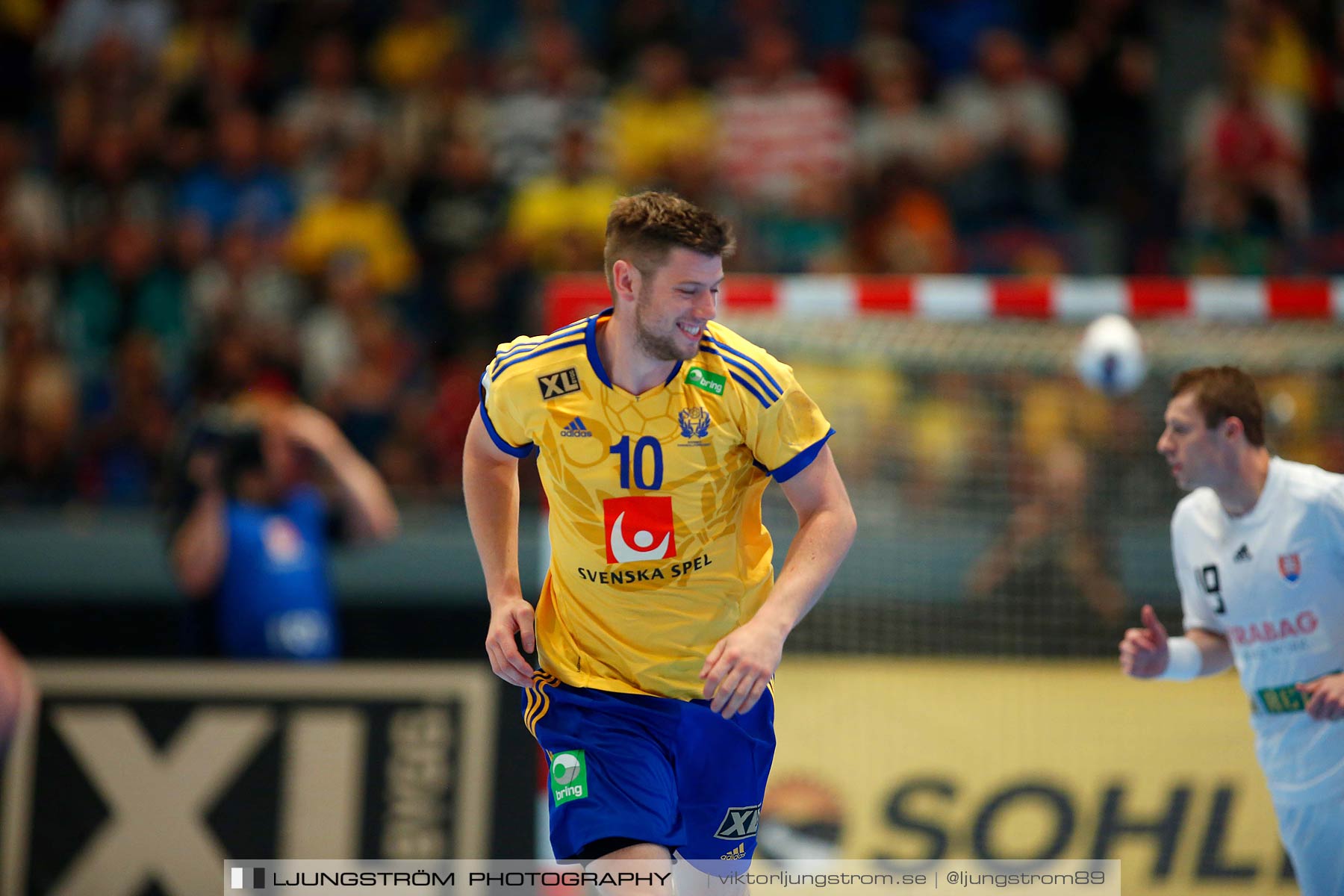 EM-kval Sverige-Slovakien 27-22,herr,Hovet,Stockholm,Sverige,Handboll,,2015,152095