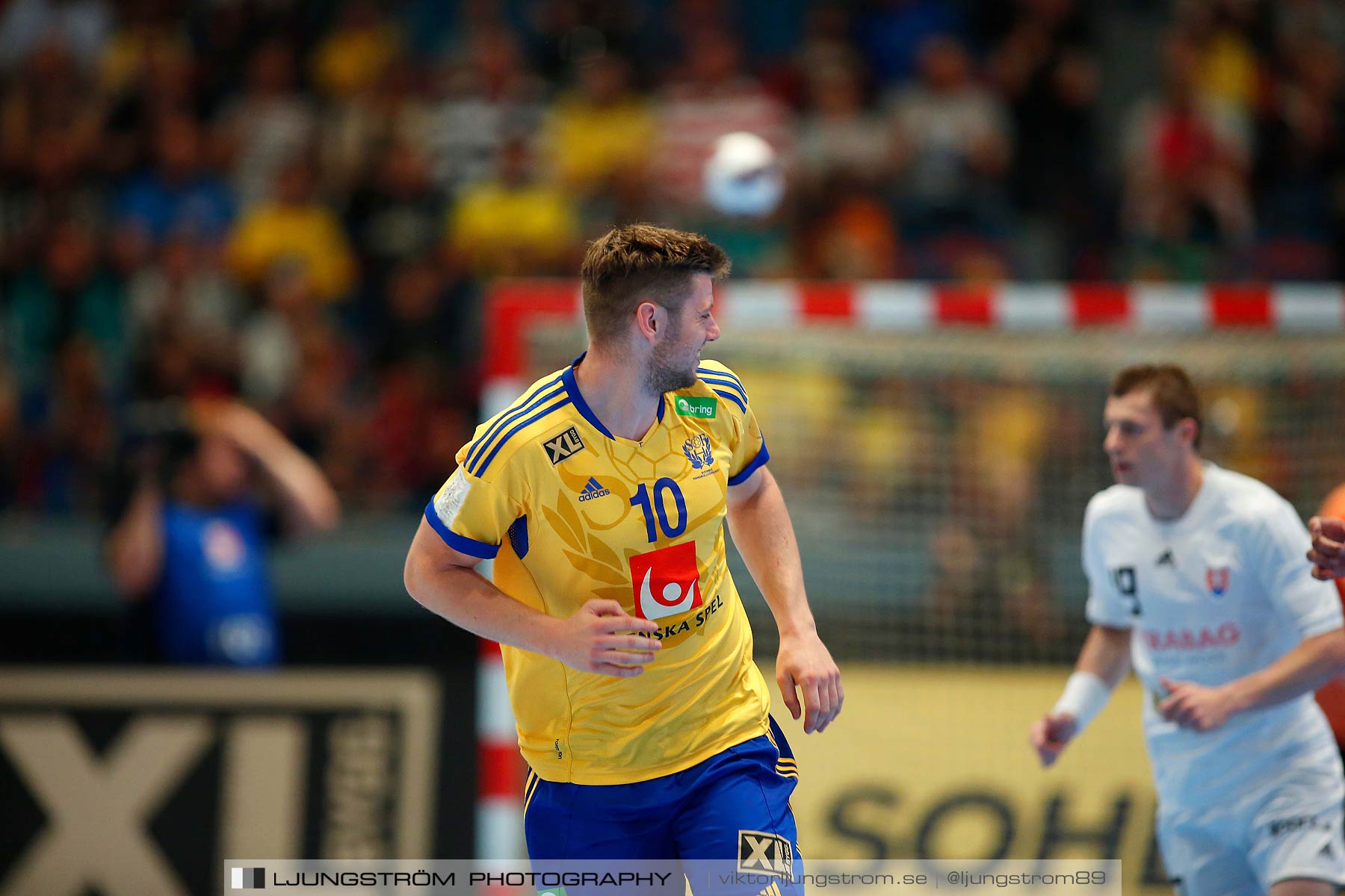 EM-kval Sverige-Slovakien 27-22,herr,Hovet,Stockholm,Sverige,Handboll,,2015,152096