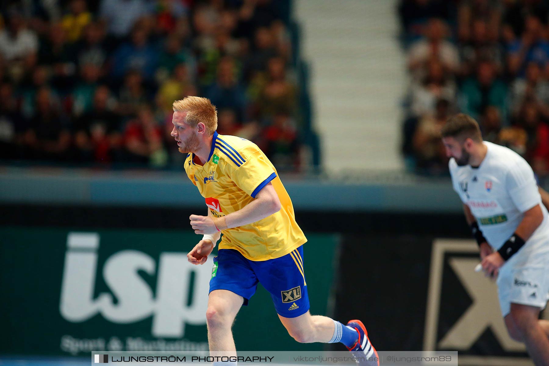 EM-kval Sverige-Slovakien 27-22,herr,Hovet,Stockholm,Sverige,Handboll,,2015,152108