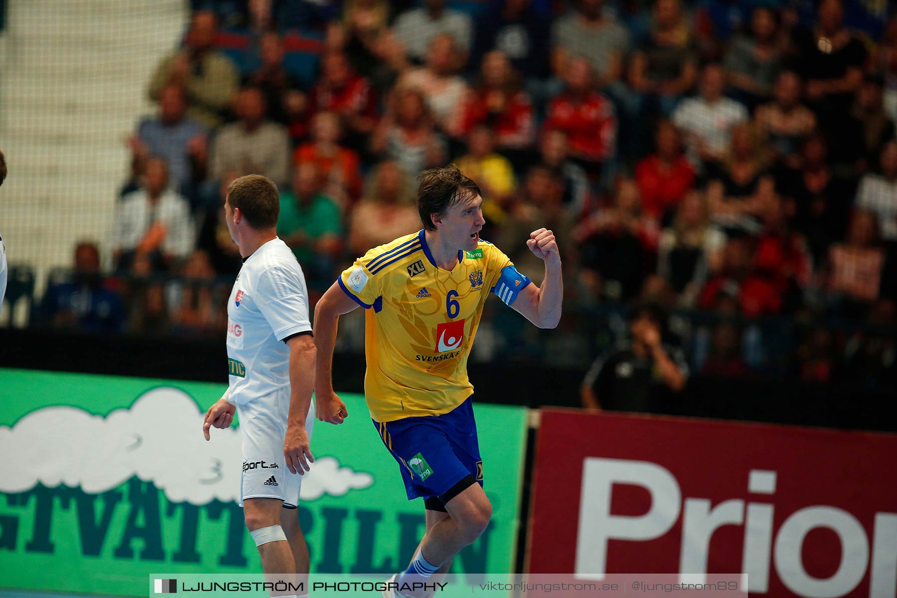 EM-kval Sverige-Slovakien 27-22,herr,Hovet,Stockholm,Sverige,Handboll,,2015,152135