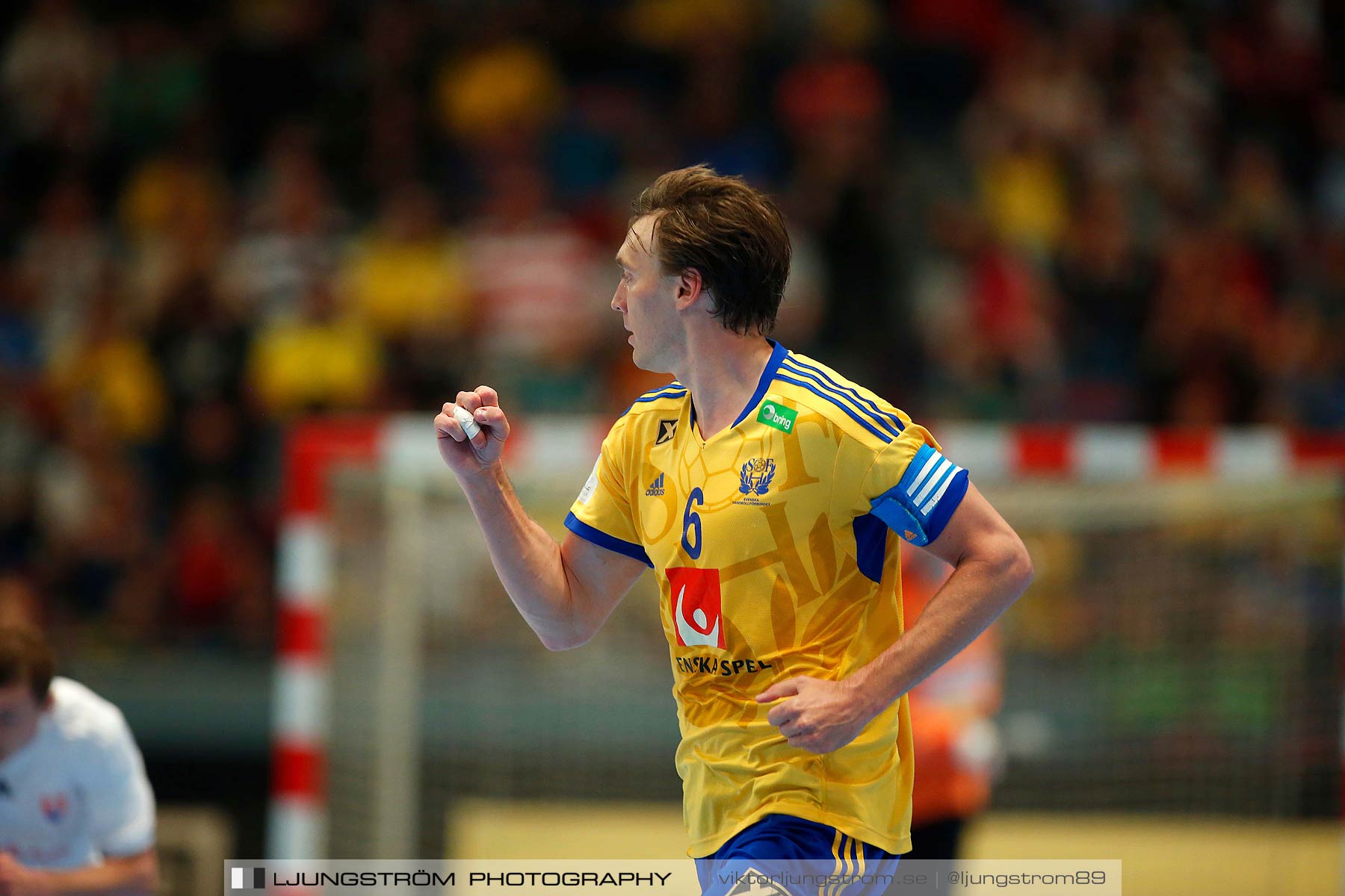 EM-kval Sverige-Slovakien 27-22,herr,Hovet,Stockholm,Sverige,Handboll,,2015,152151