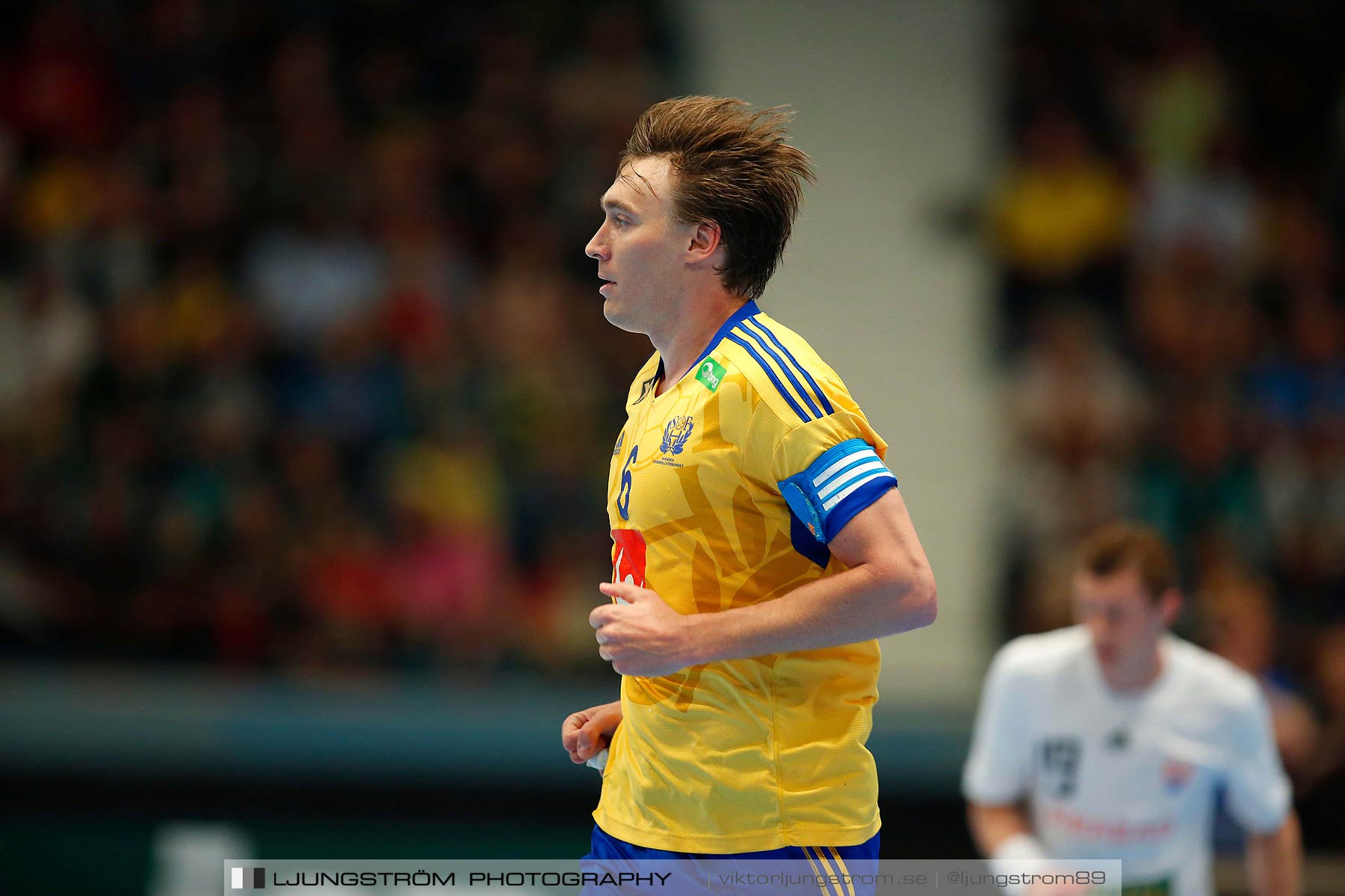 EM-kval Sverige-Slovakien 27-22,herr,Hovet,Stockholm,Sverige,Handboll,,2015,152154