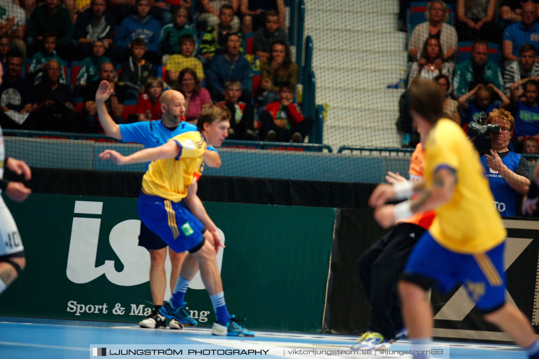 EM-kval Sverige-Slovakien 27-22,herr,Hovet,Stockholm,Sverige,Handboll,,2015,152174