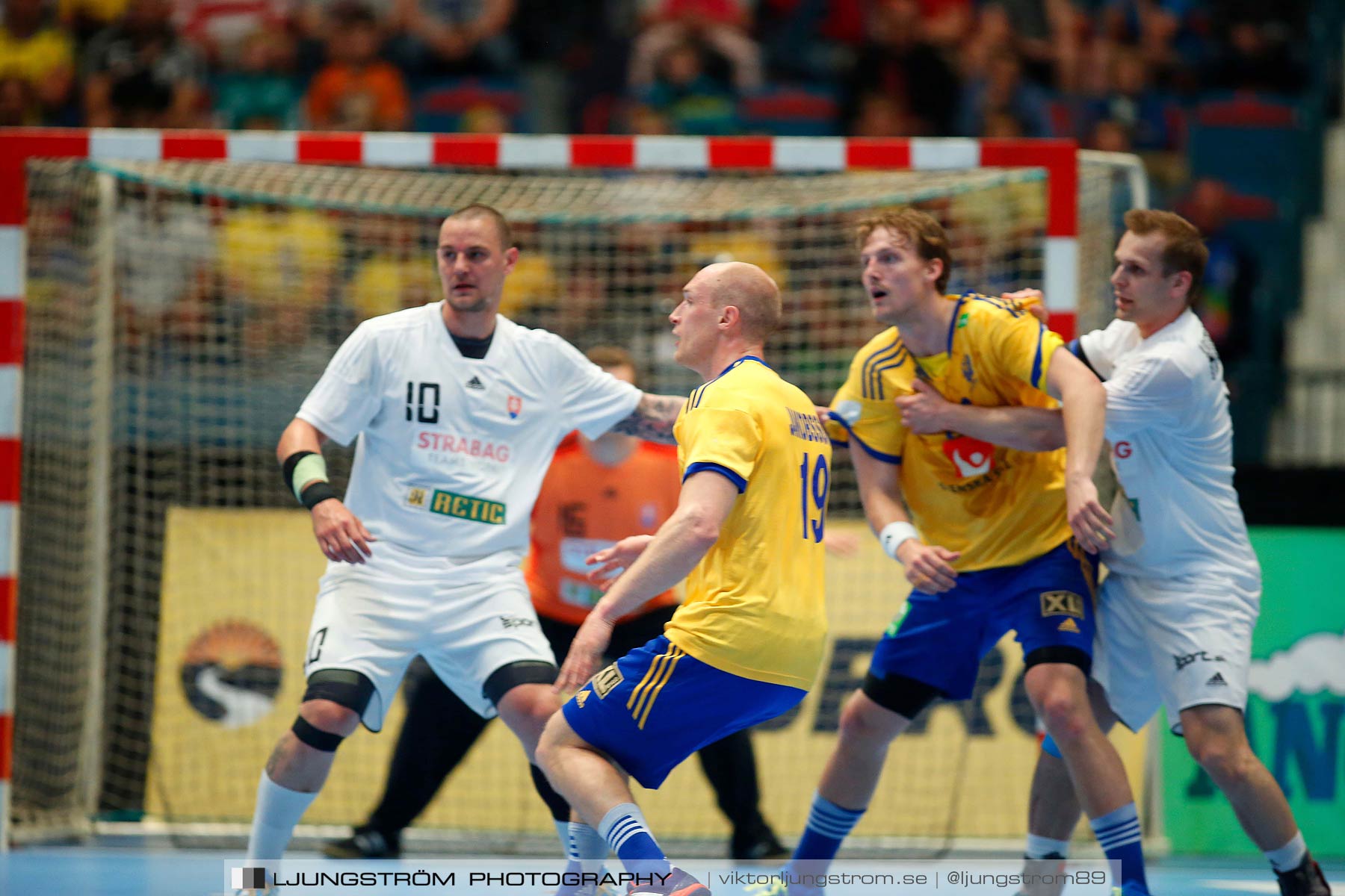 EM-kval Sverige-Slovakien 27-22,herr,Hovet,Stockholm,Sverige,Handboll,,2015,152209