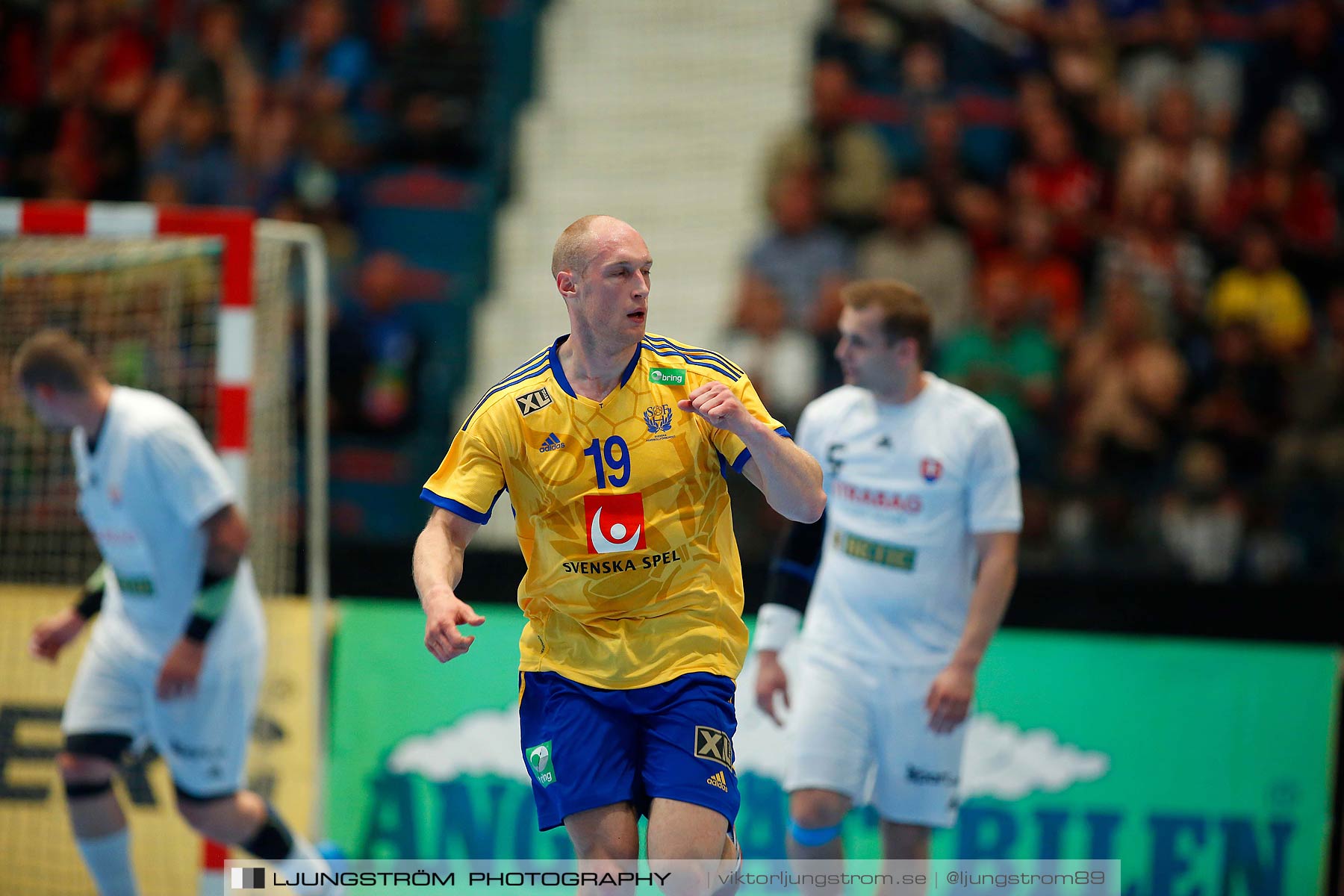 EM-kval Sverige-Slovakien 27-22,herr,Hovet,Stockholm,Sverige,Handboll,,2015,152219