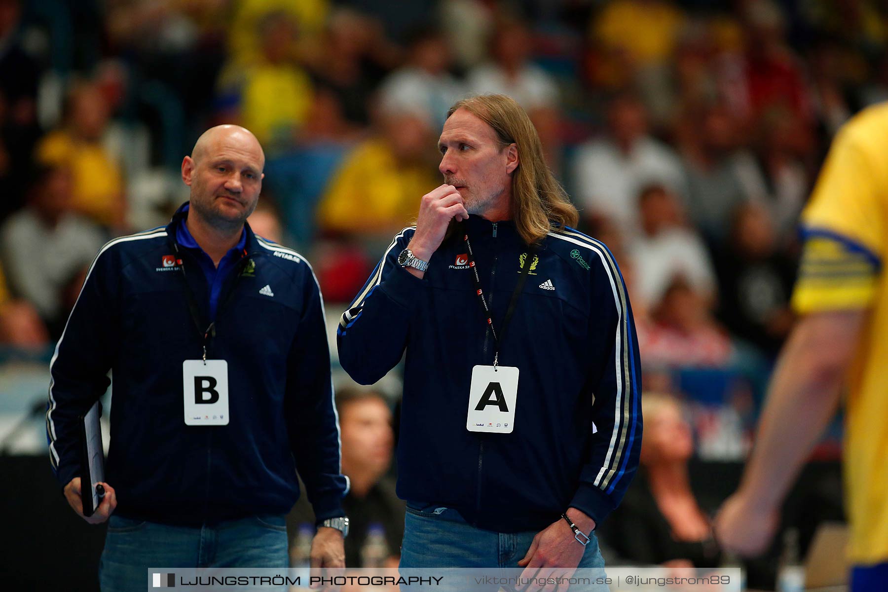 EM-kval Sverige-Slovakien 27-22,herr,Hovet,Stockholm,Sverige,Handboll,,2015,152231